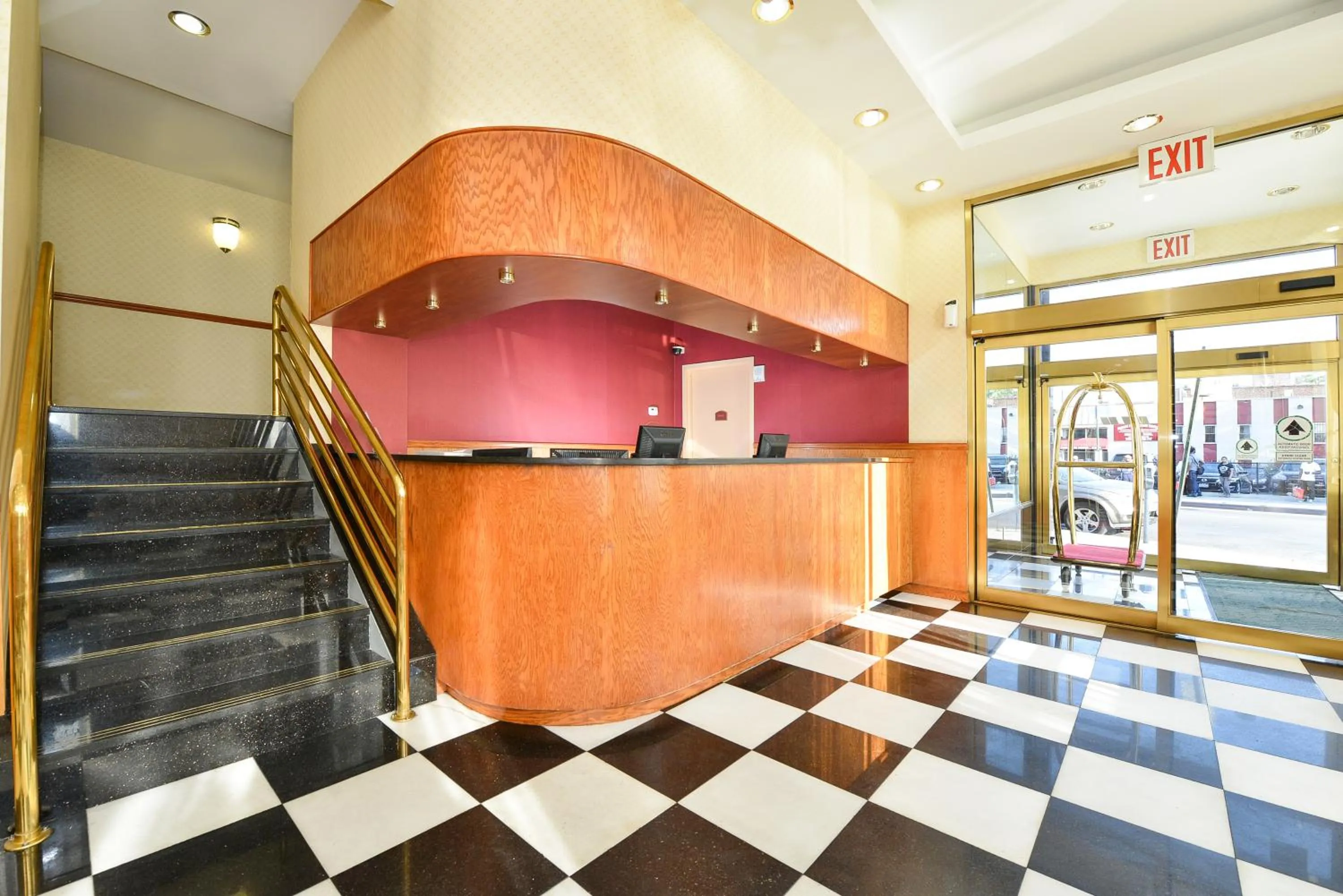 Lobby or reception, Lobby/Reception in Lex View Inn at JFK Airport