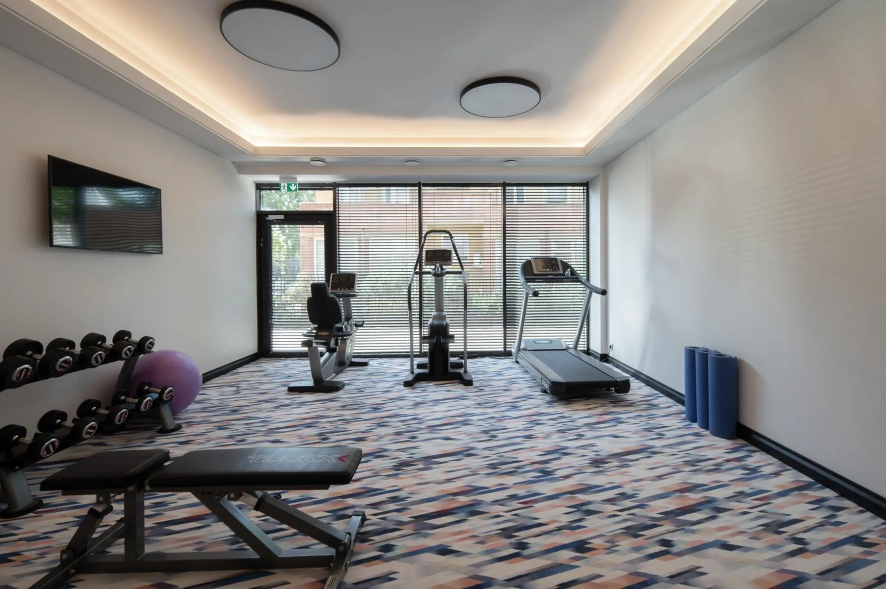 Fitness centre/facilities in Amsterdam Plaza Hotel & SPA