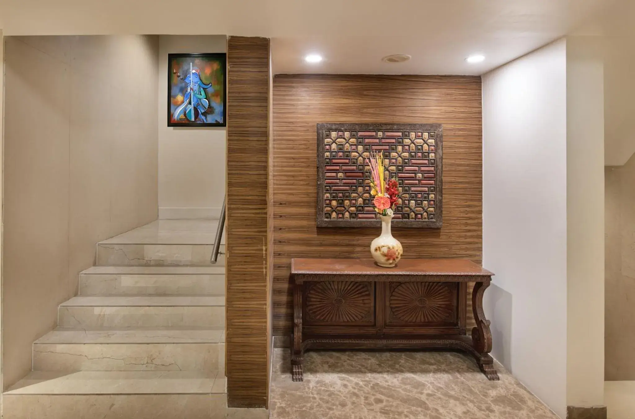 Lobby or reception in BloomSuites l Ahmedabad Lobby or reception in BloomSuites l Ahmedabad