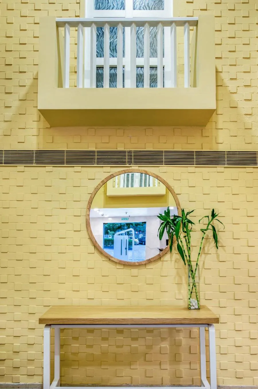 View (from property/room) in BloomSuites l Ahmedabad