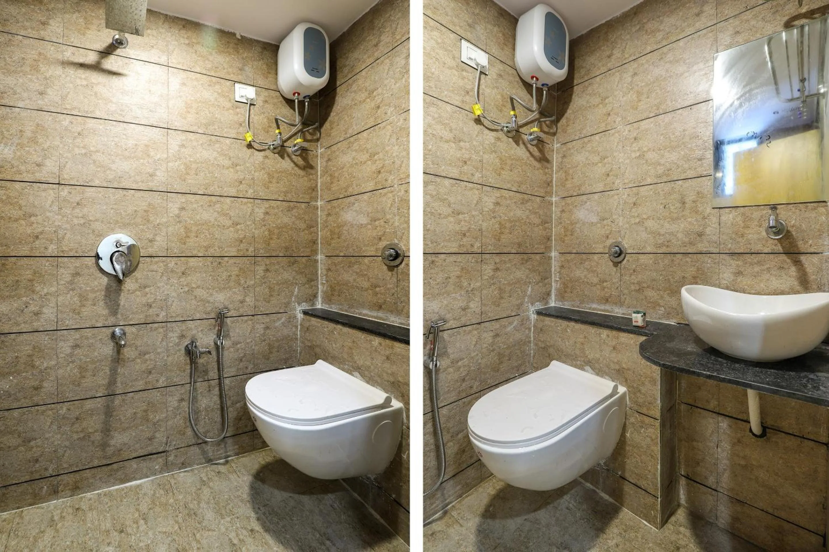 Bathroom in Super Hotel O Shubham Inn