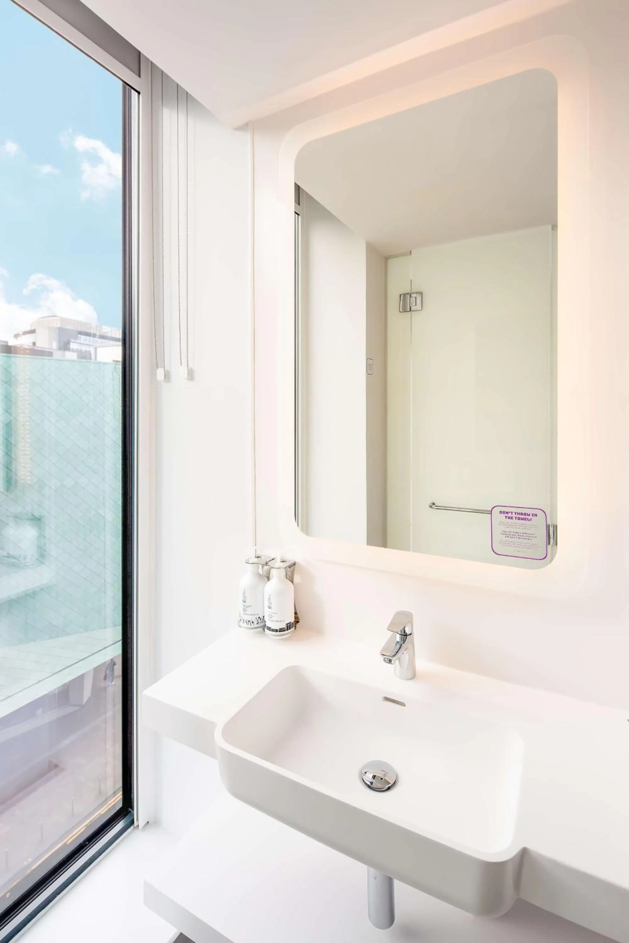 Bathroom in YOTEL Glasgow