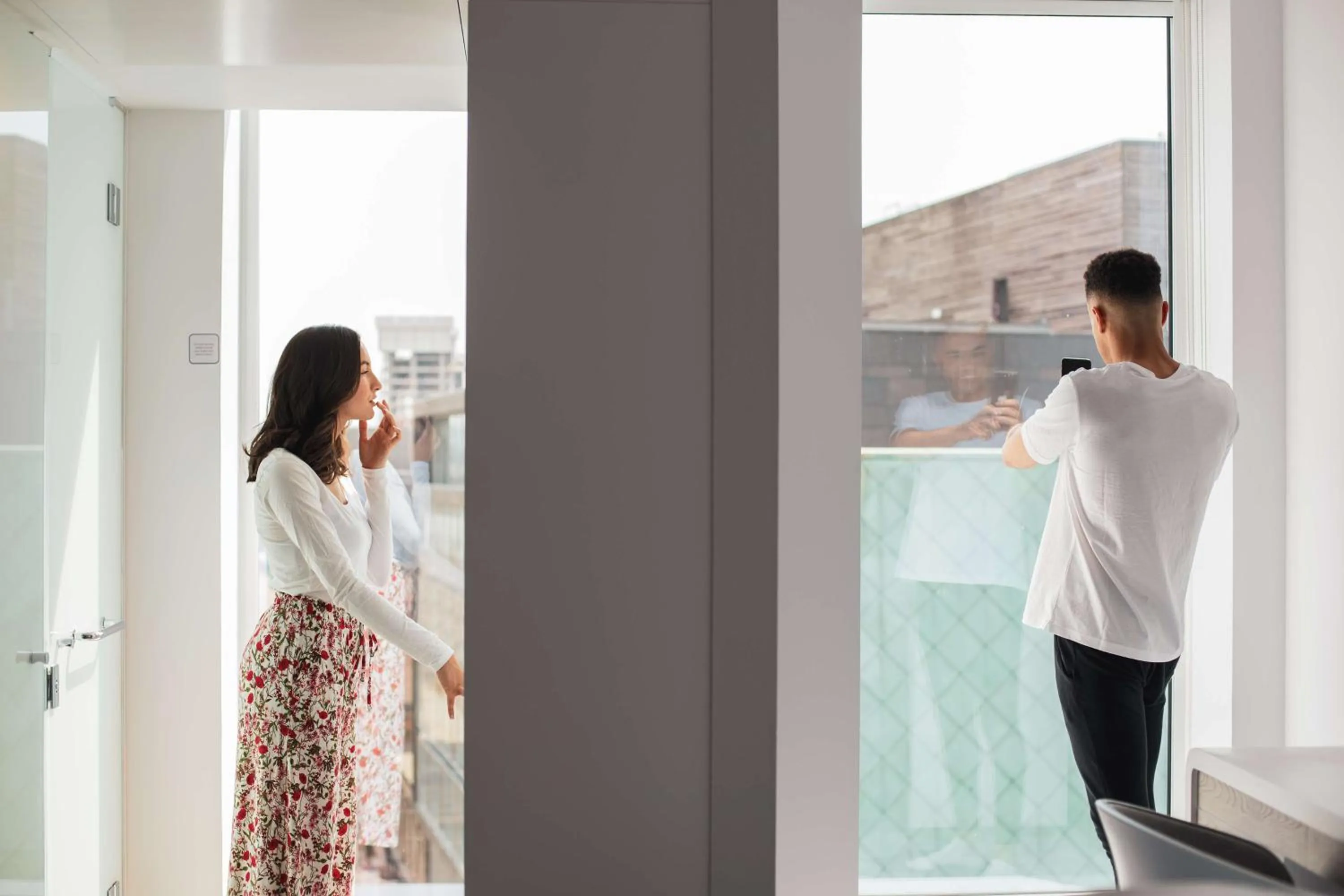 Bathroom in YOTEL Glasgow