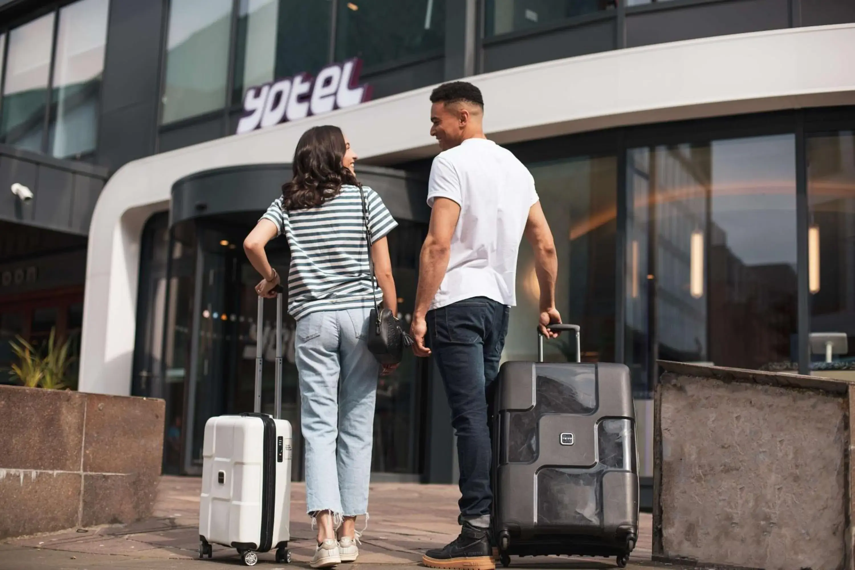 Property building in YOTEL Glasgow Property building in YOTEL Glasgow