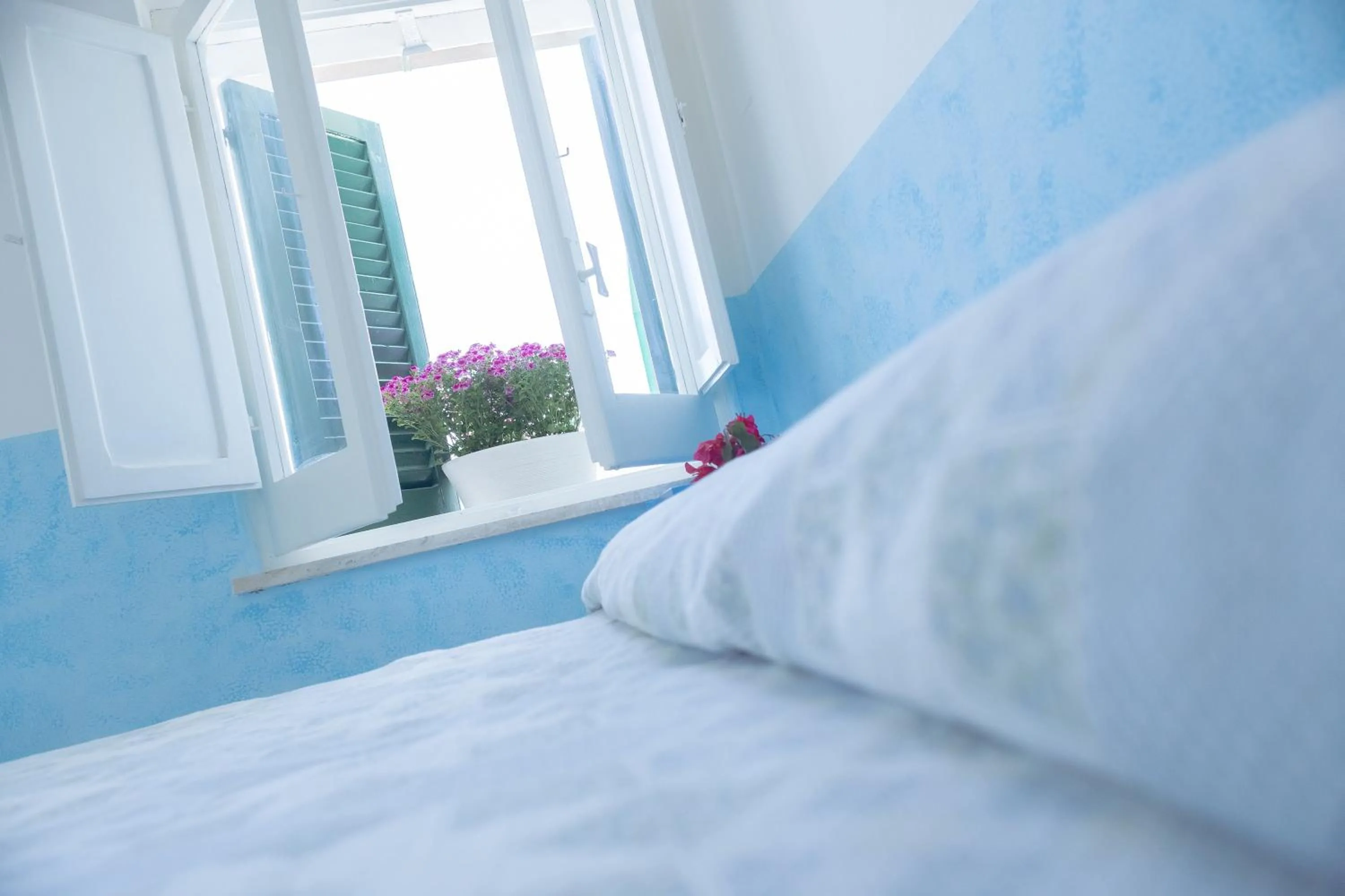Decorative detail, Bed in Hotel Venezia New