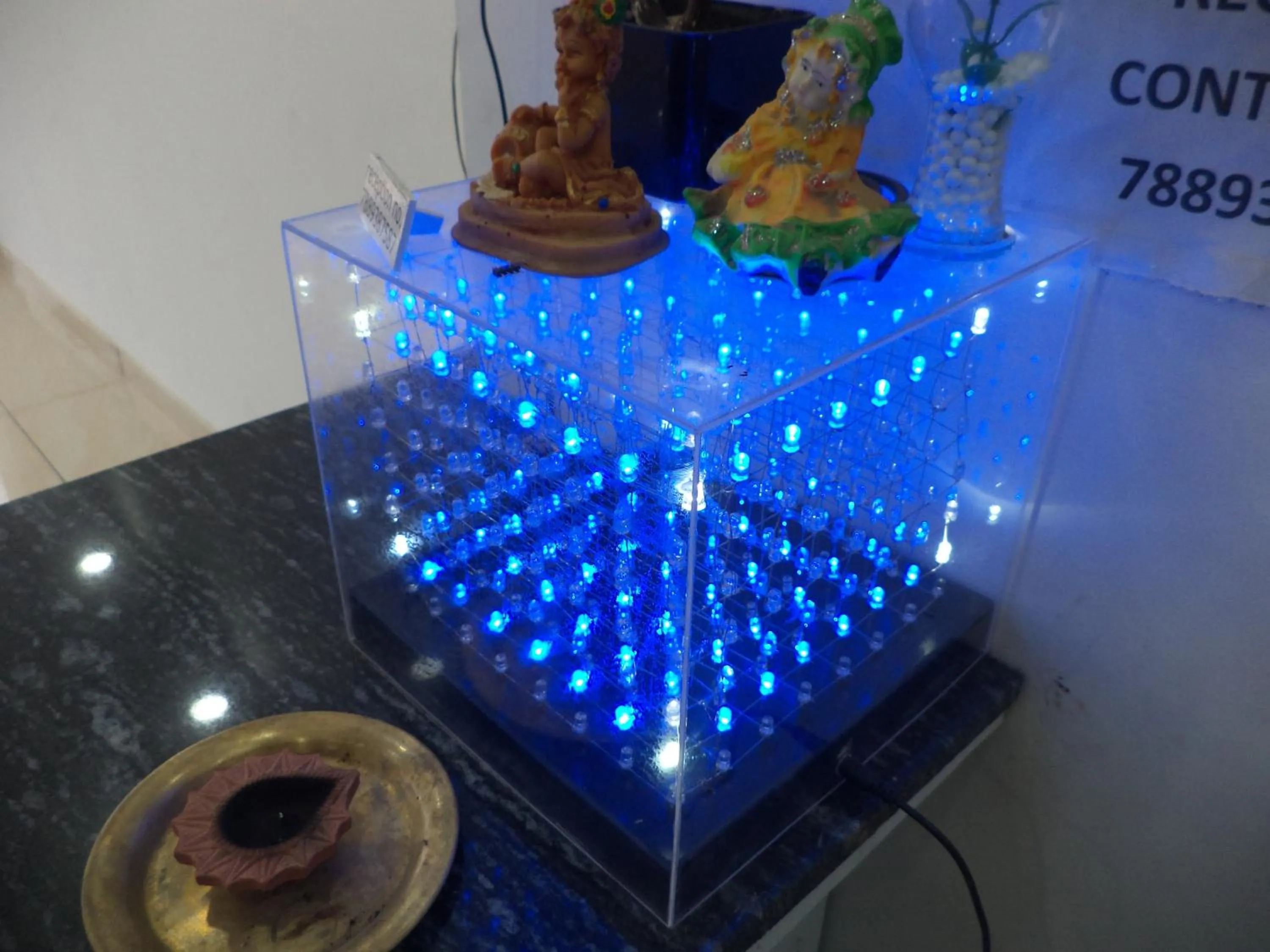 Decorative detail in Abrol residency