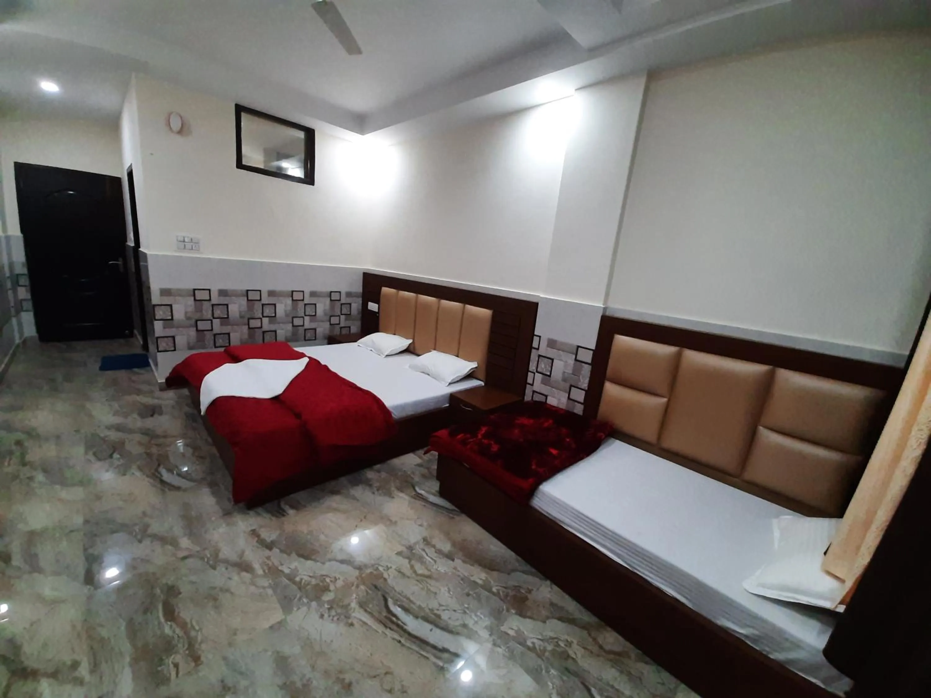 Bedroom, Bed in Abrol residency