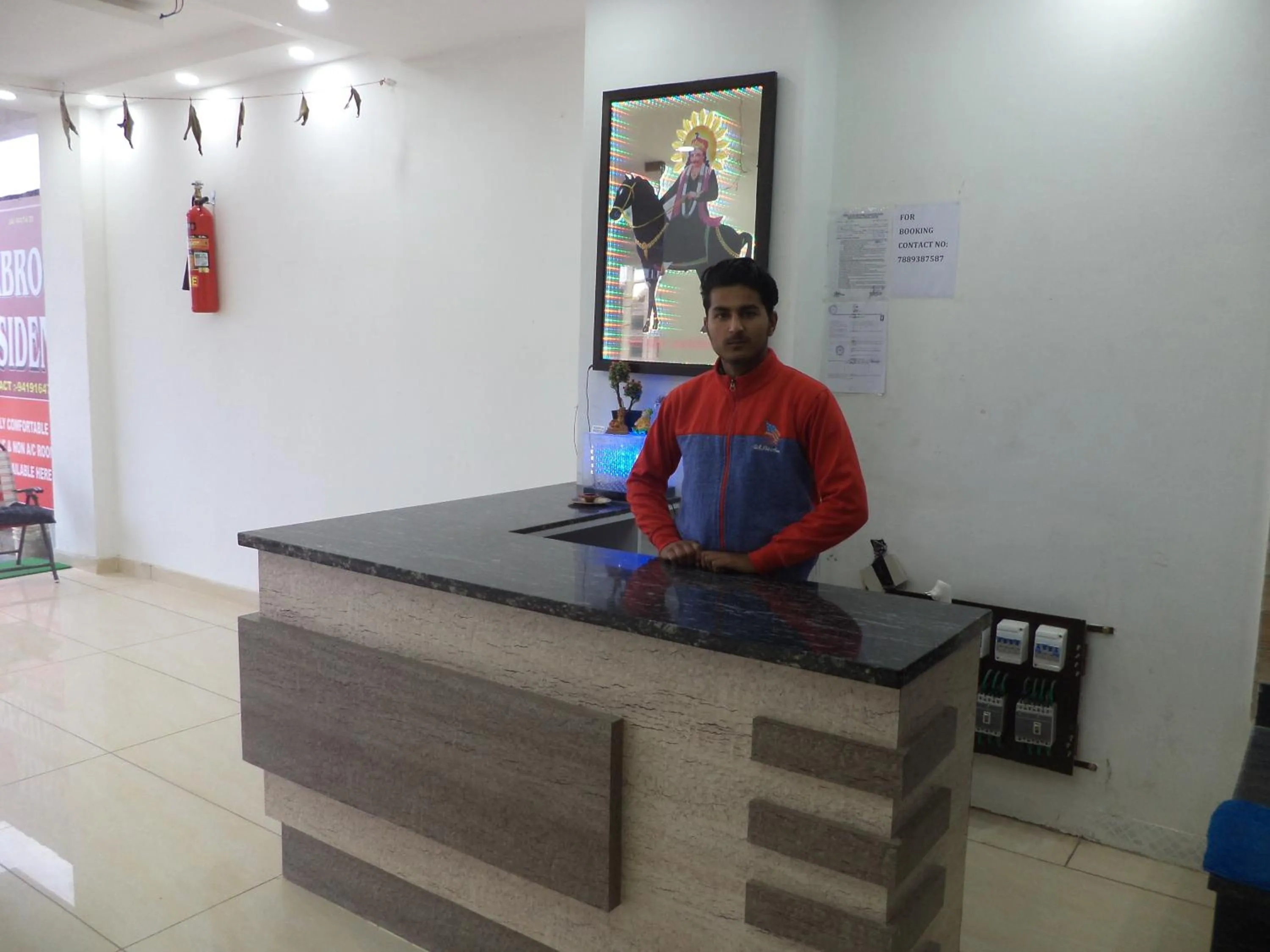Lobby or reception in Abrol residency
