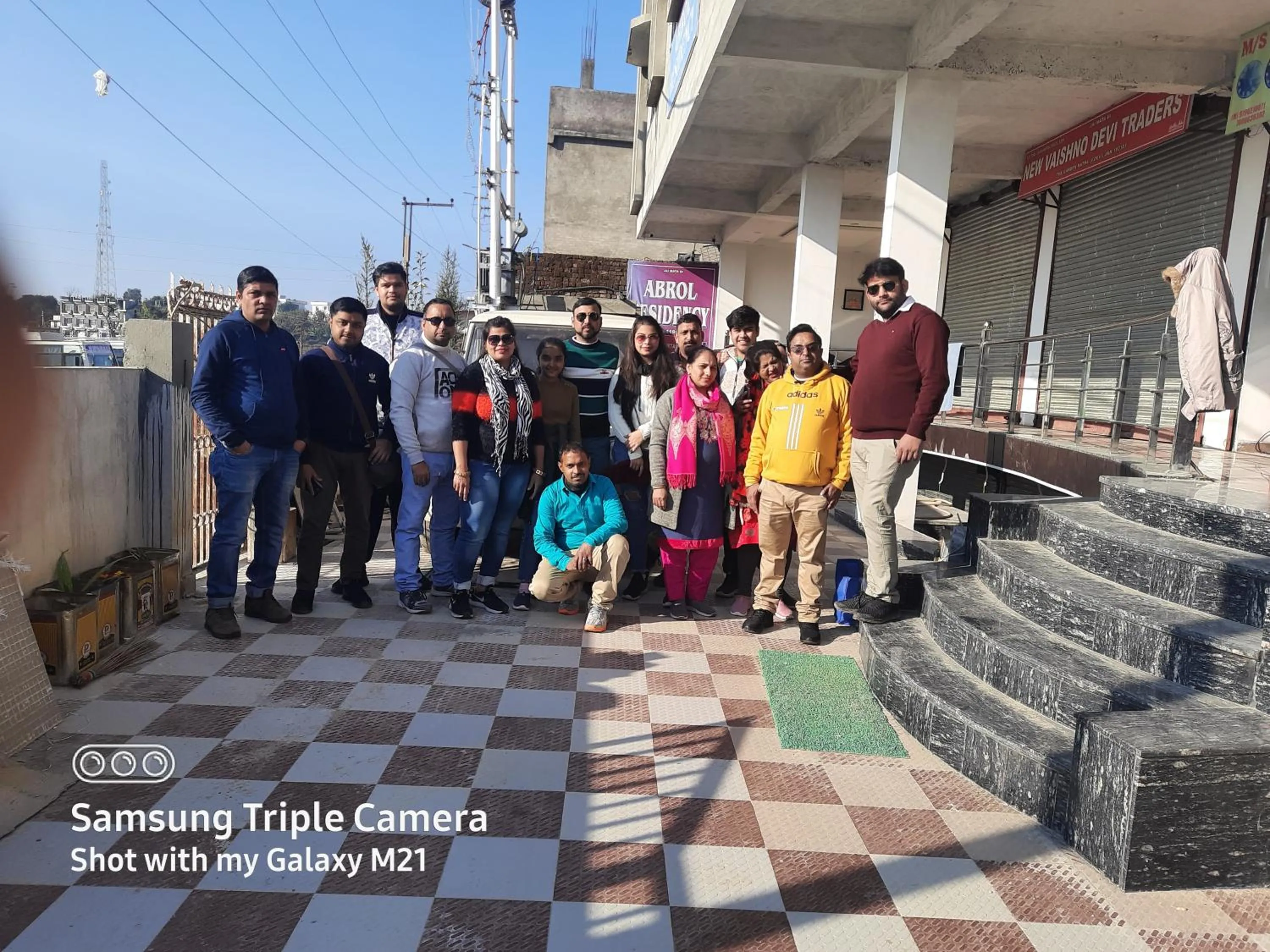 People in Abrol residency