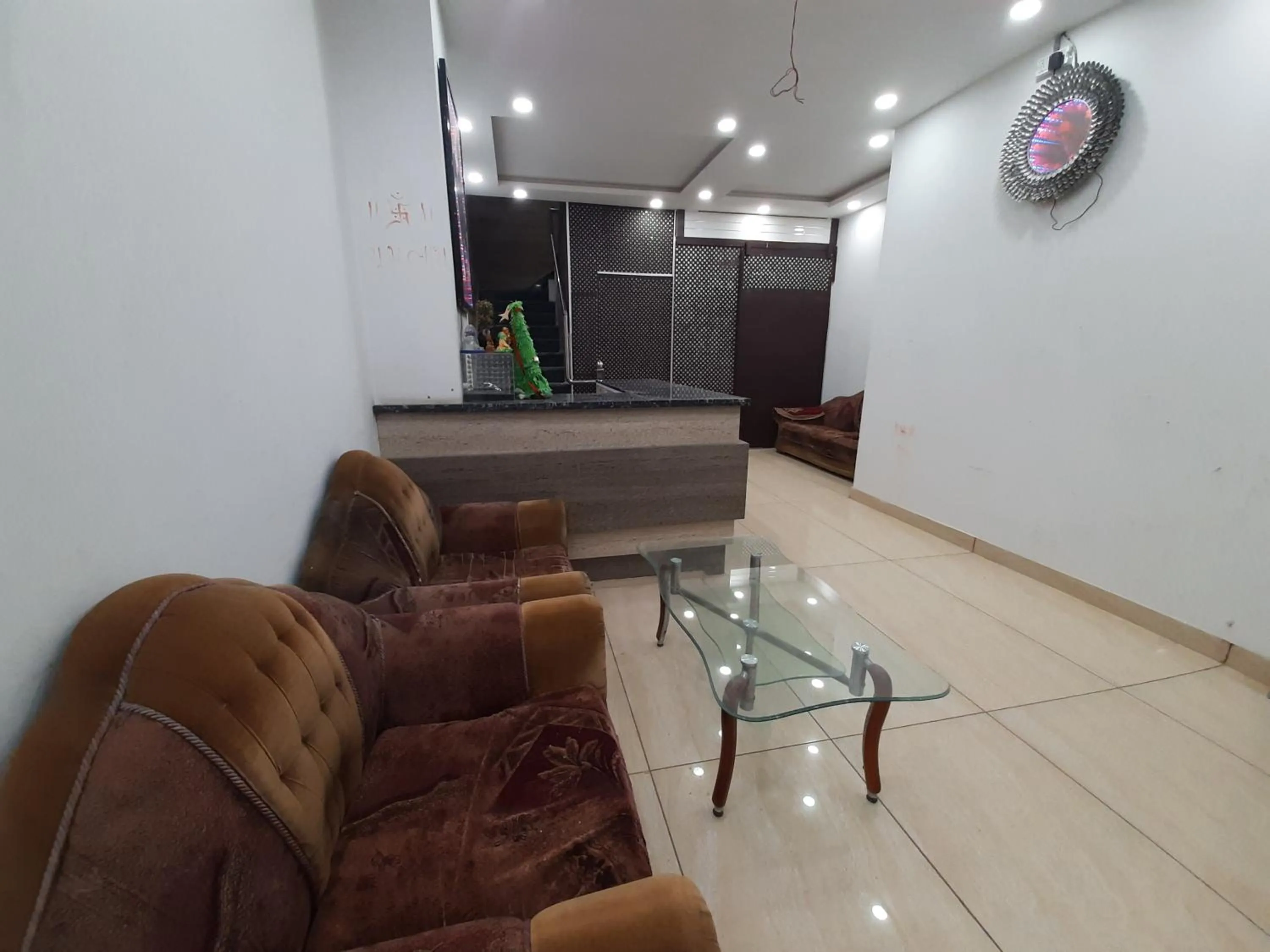 Seating area in Abrol residency