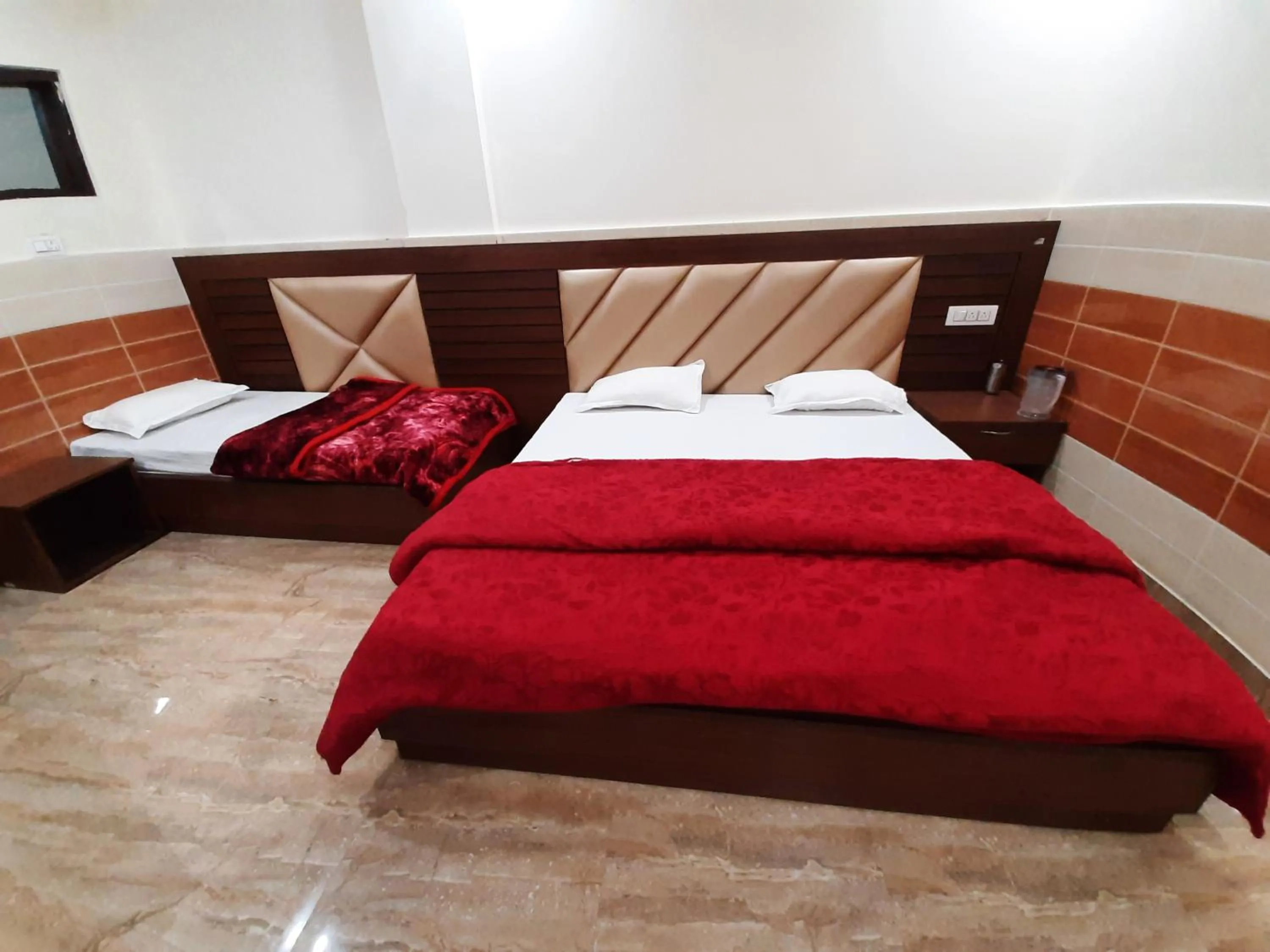 Bedroom, Bed in Abrol residency