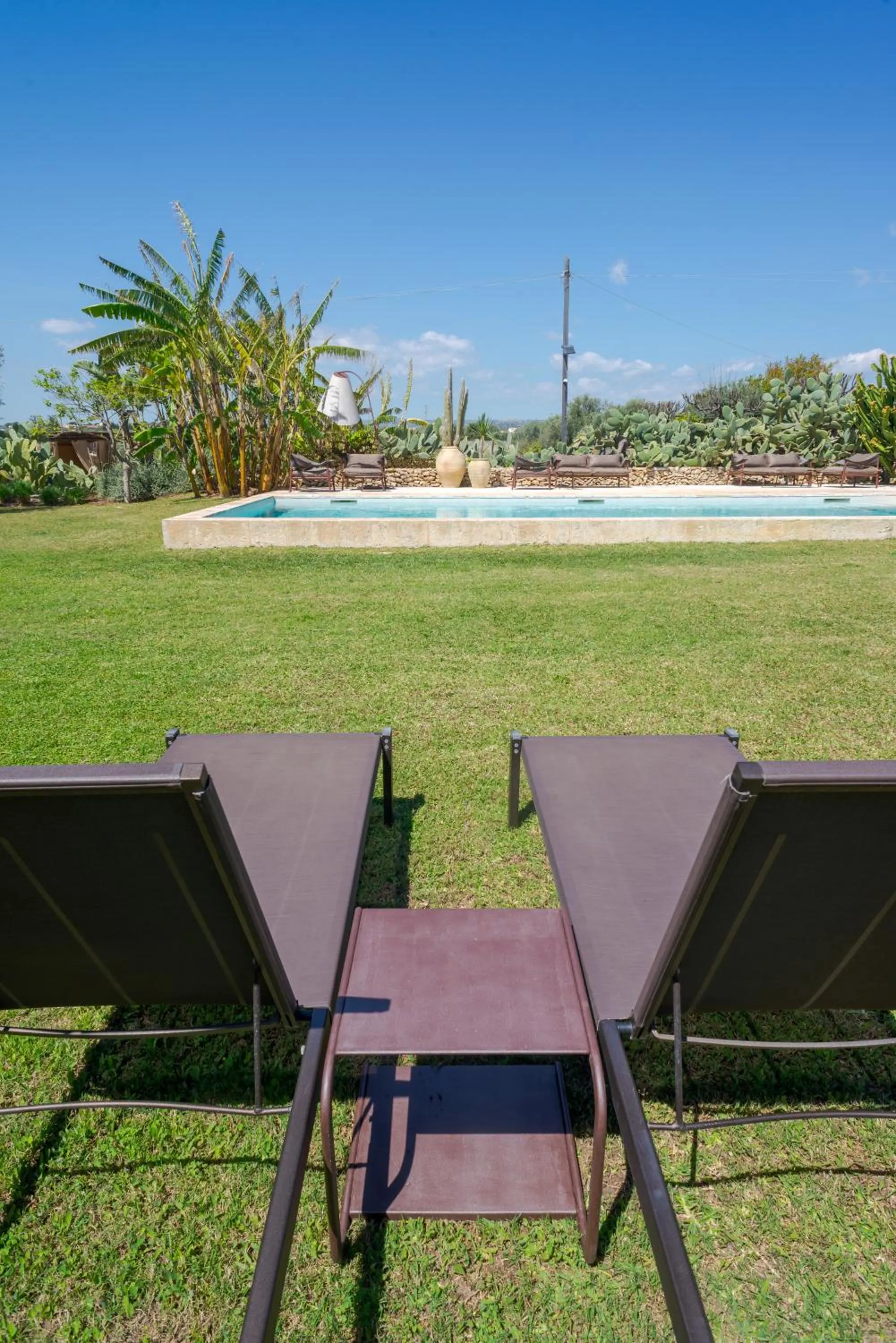 Swimming pool in Baglio Siciliamo Country House