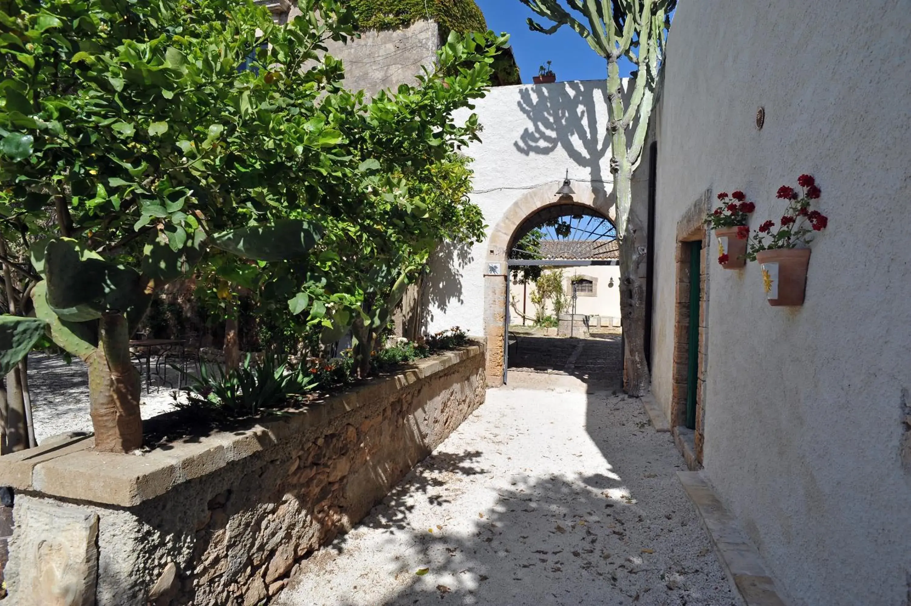 Facade/entrance in Baglio Siciliamo Country House Facade/entrance in Baglio Siciliamo Country House