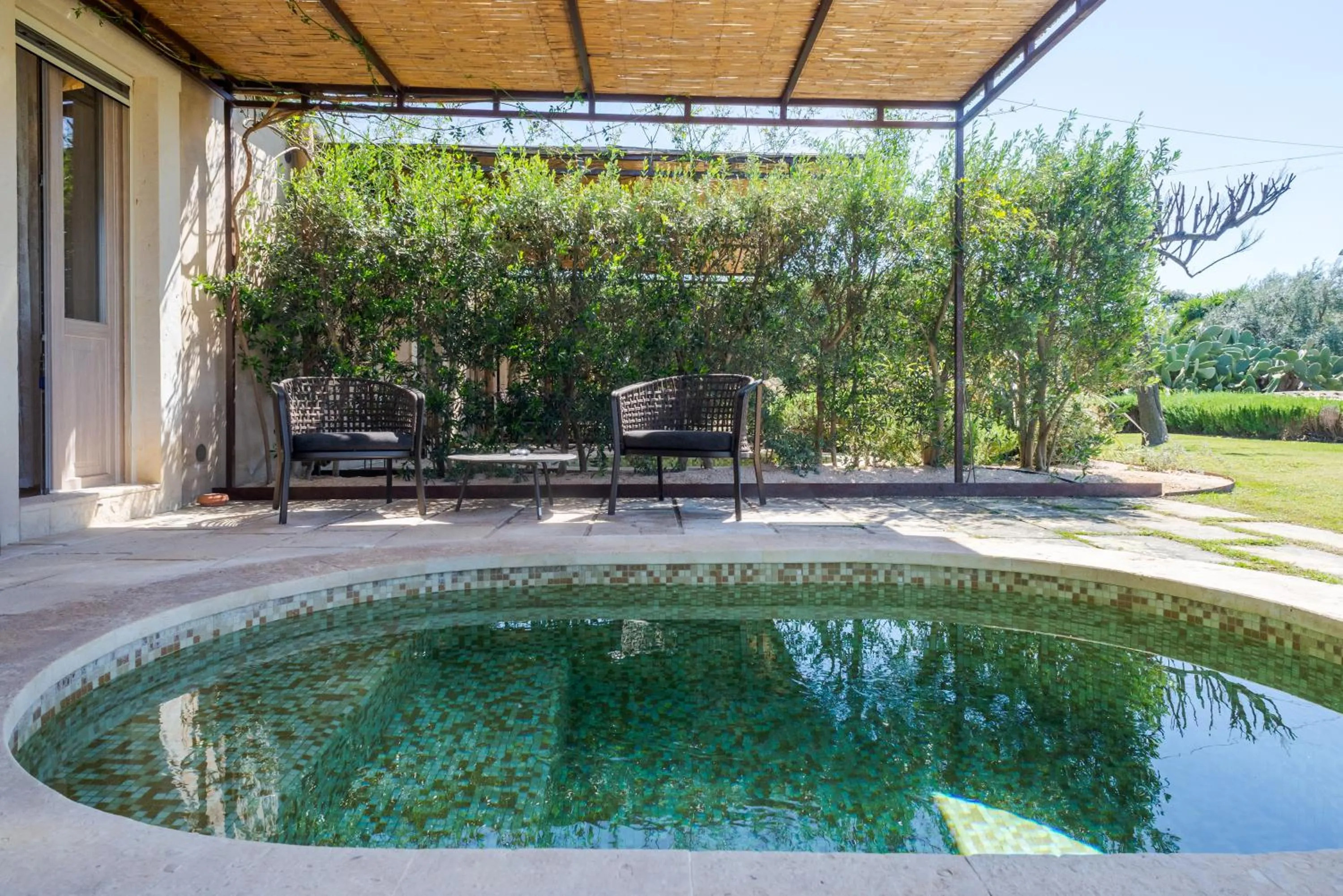 Swimming pool in Baglio Siciliamo Country House