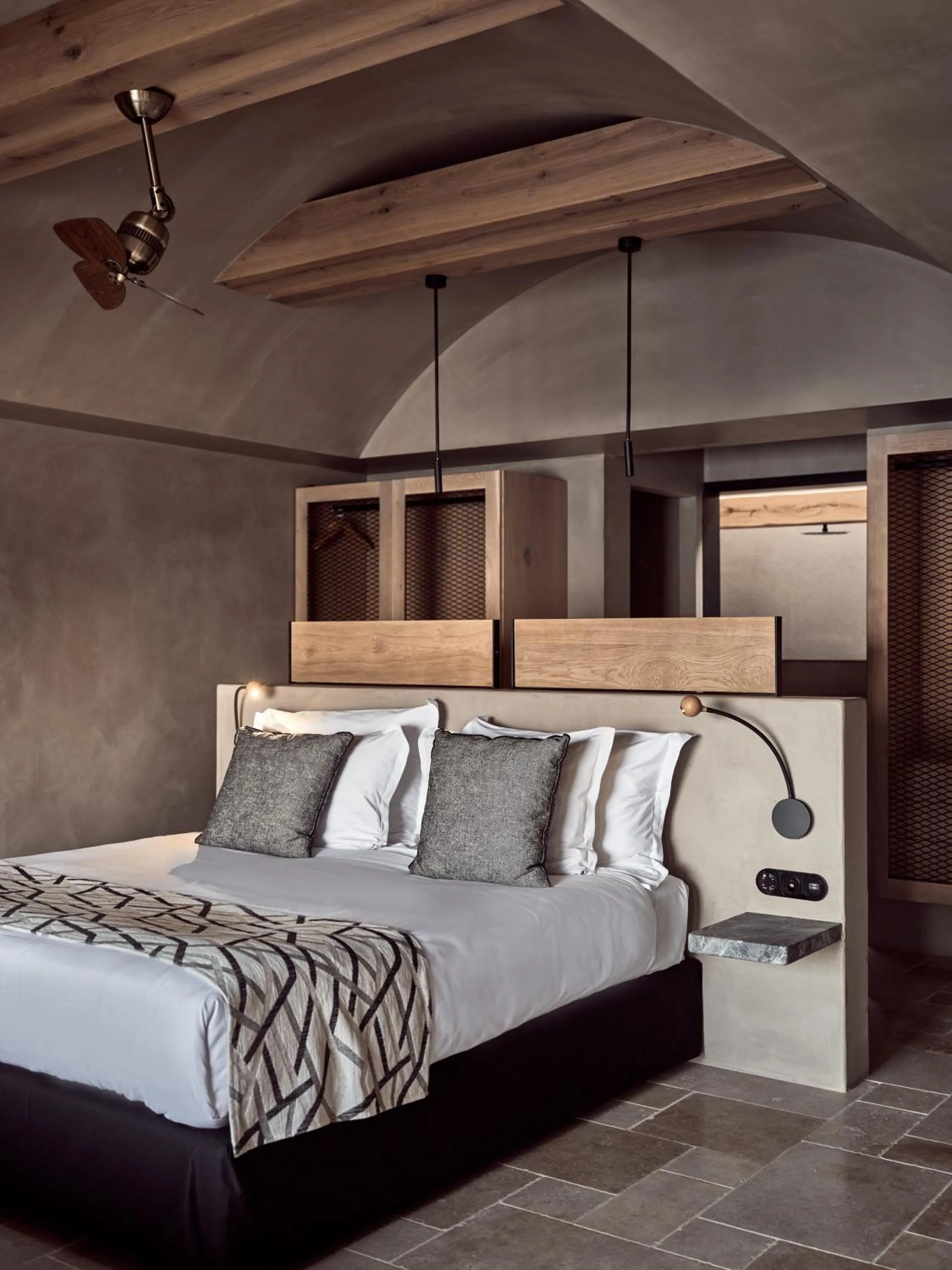 Bed in Acro Suites - A Wellbeing Resort