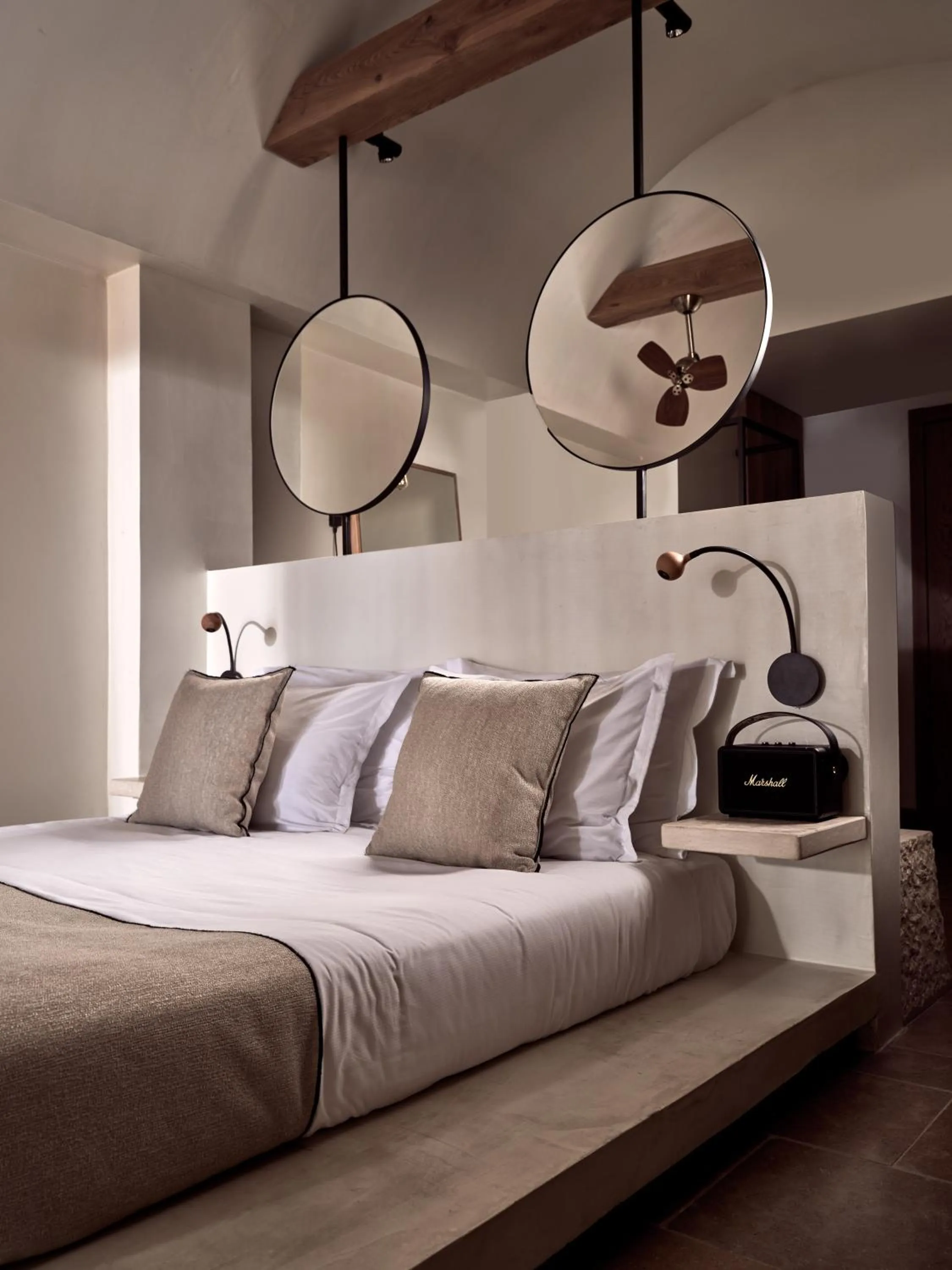 Bed in Acro Suites - A Wellbeing Resort