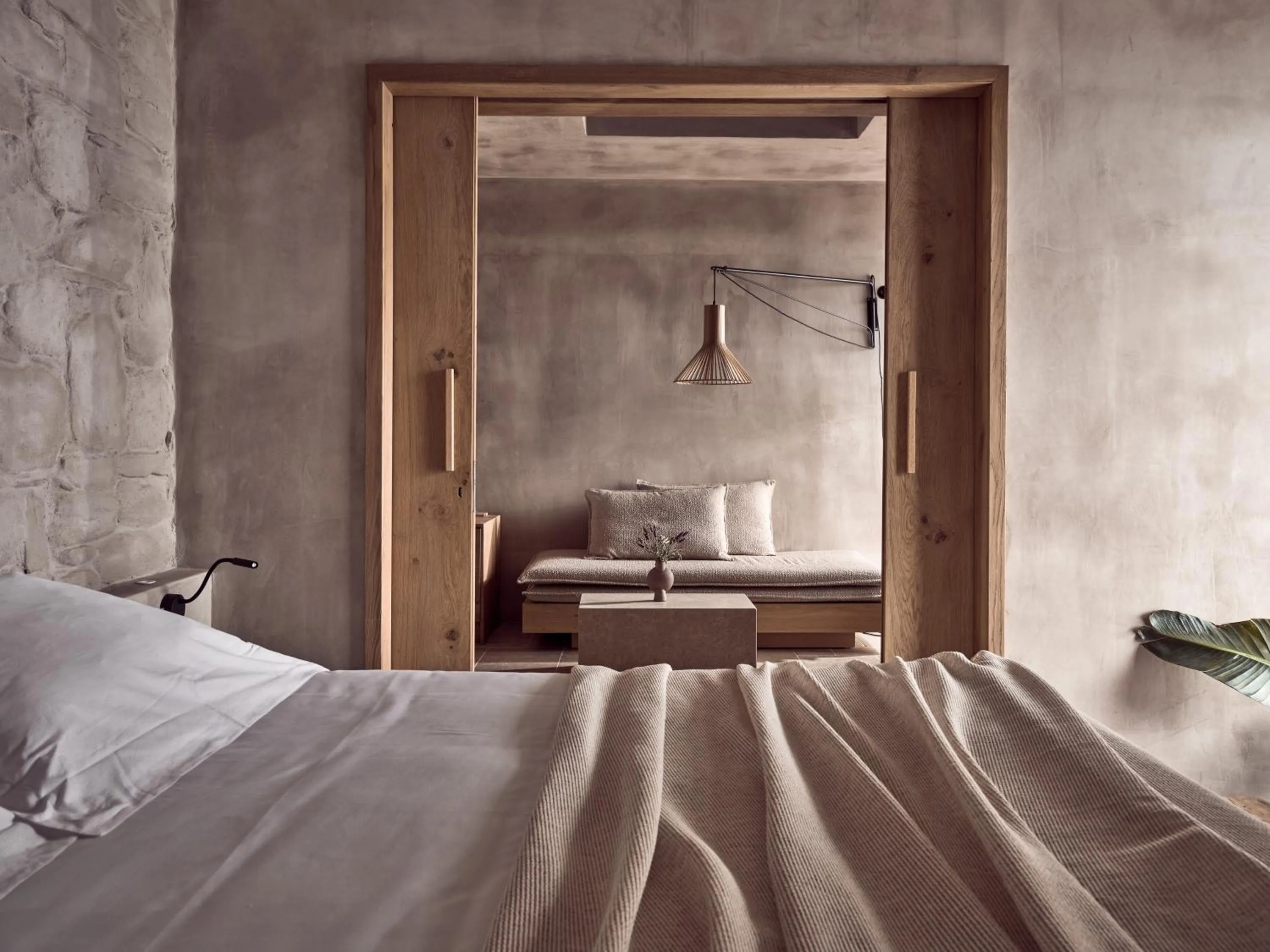 Bed in Acro Suites - A Wellbeing Resort