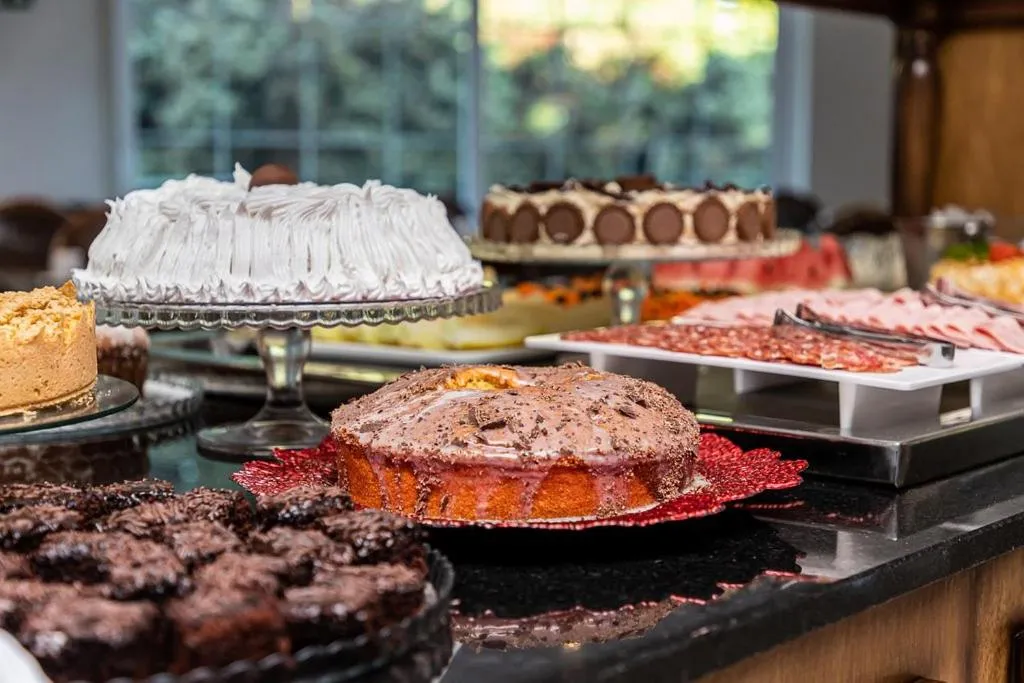 Buffet breakfast in Colina Lagos Hotel