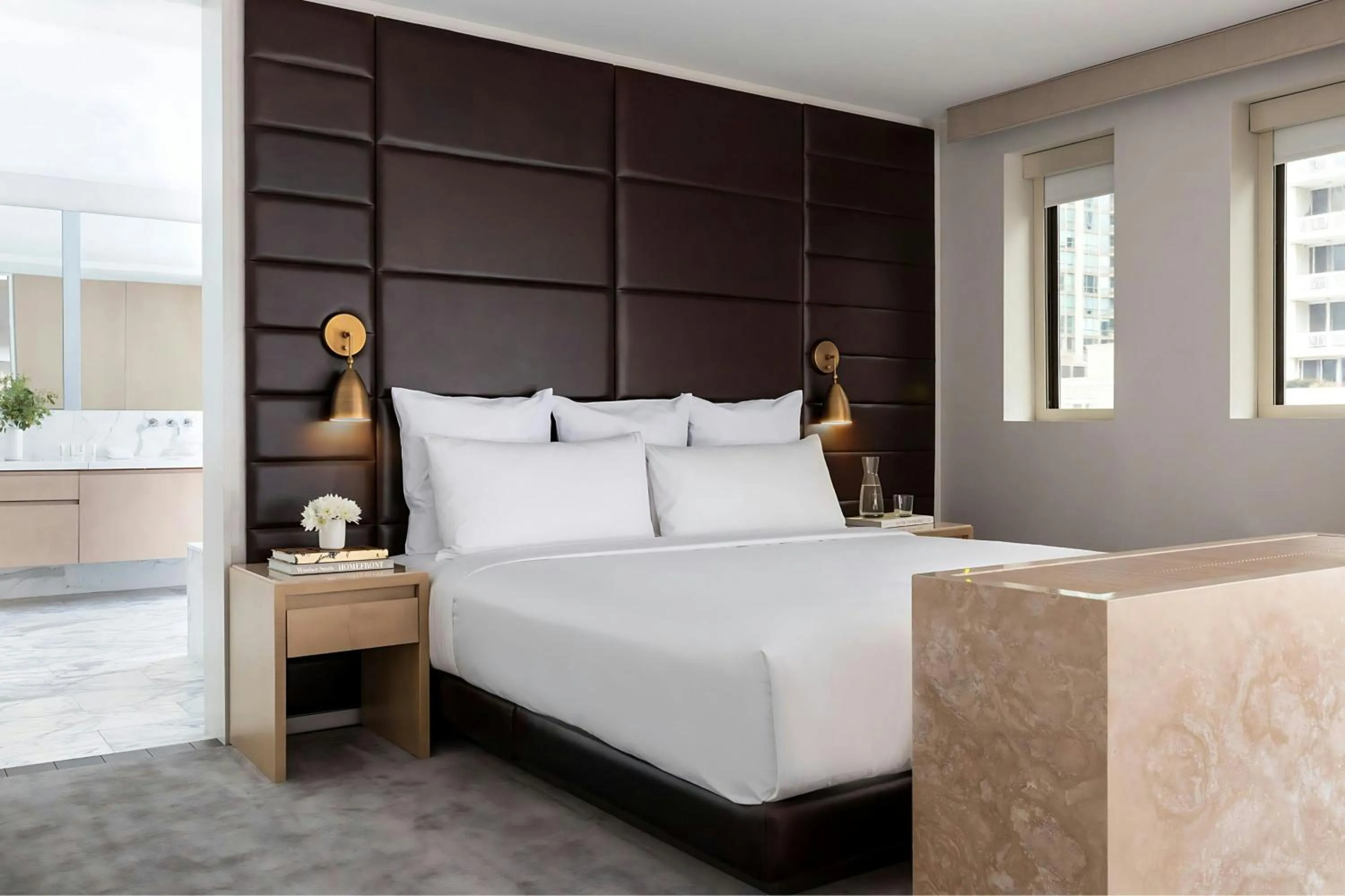 Photo of the whole room, Bed in Hotel 55