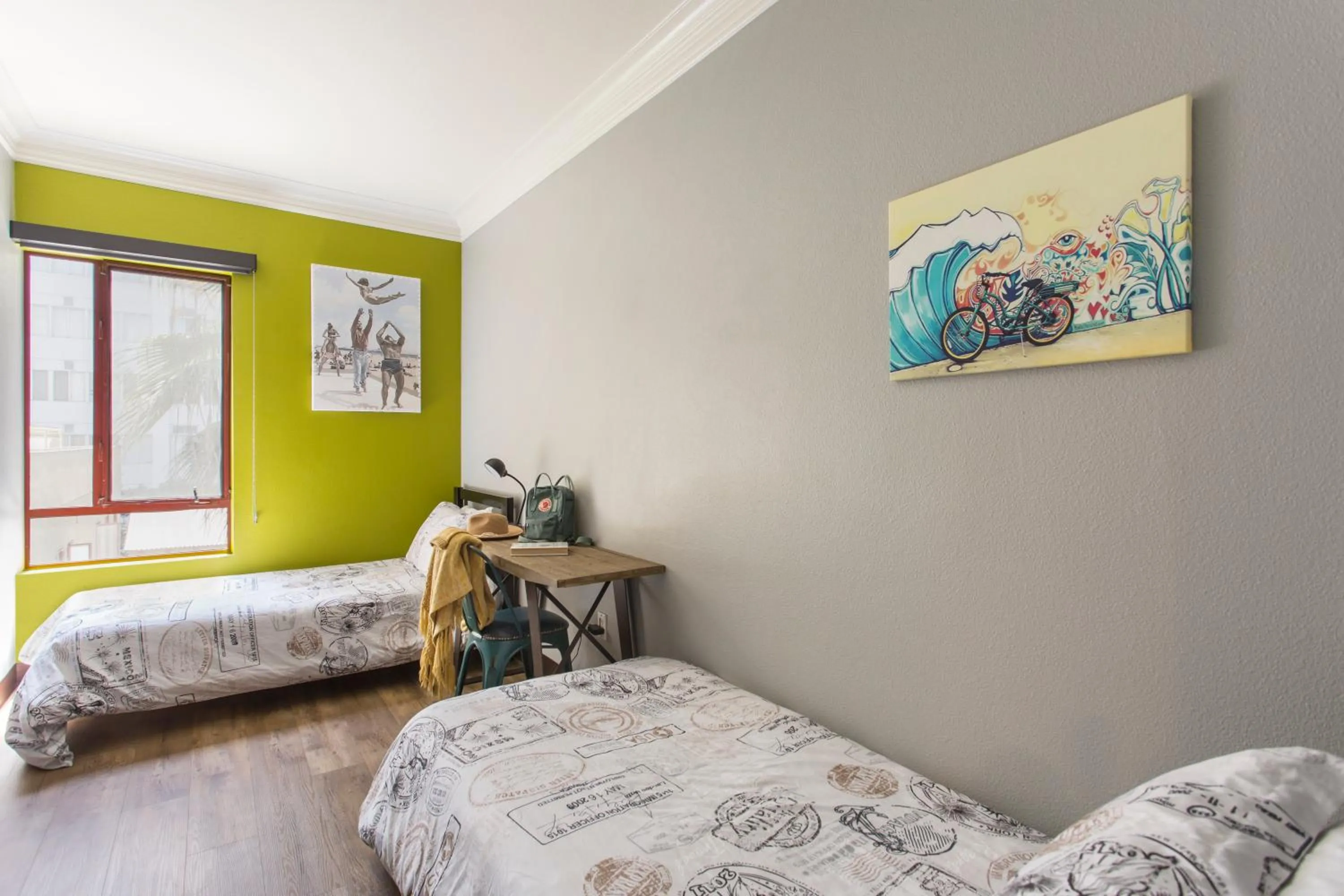 Bedroom, Bed in HI Los Angeles Santa Monica Hostel