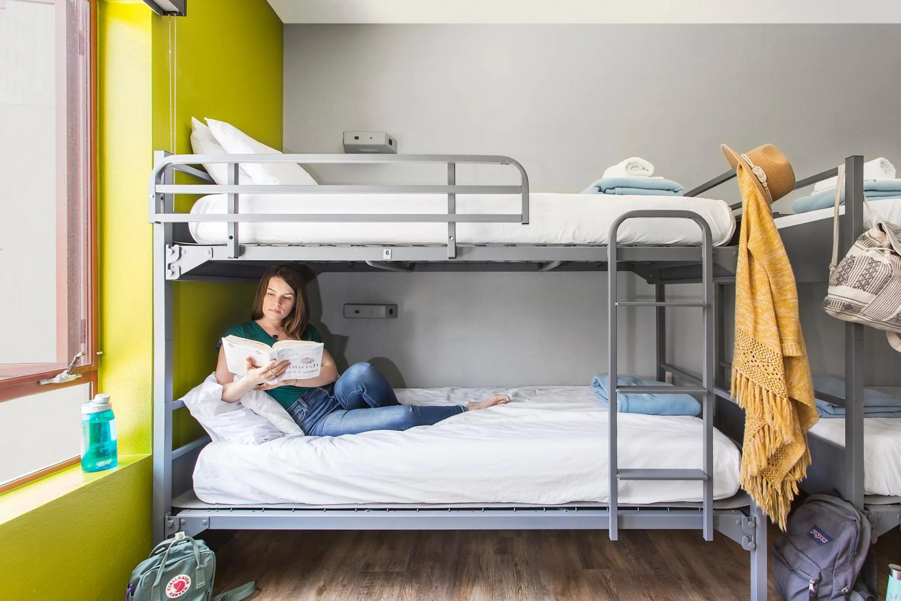 bunk bed, Bed in HI Los Angeles Santa Monica Hostel