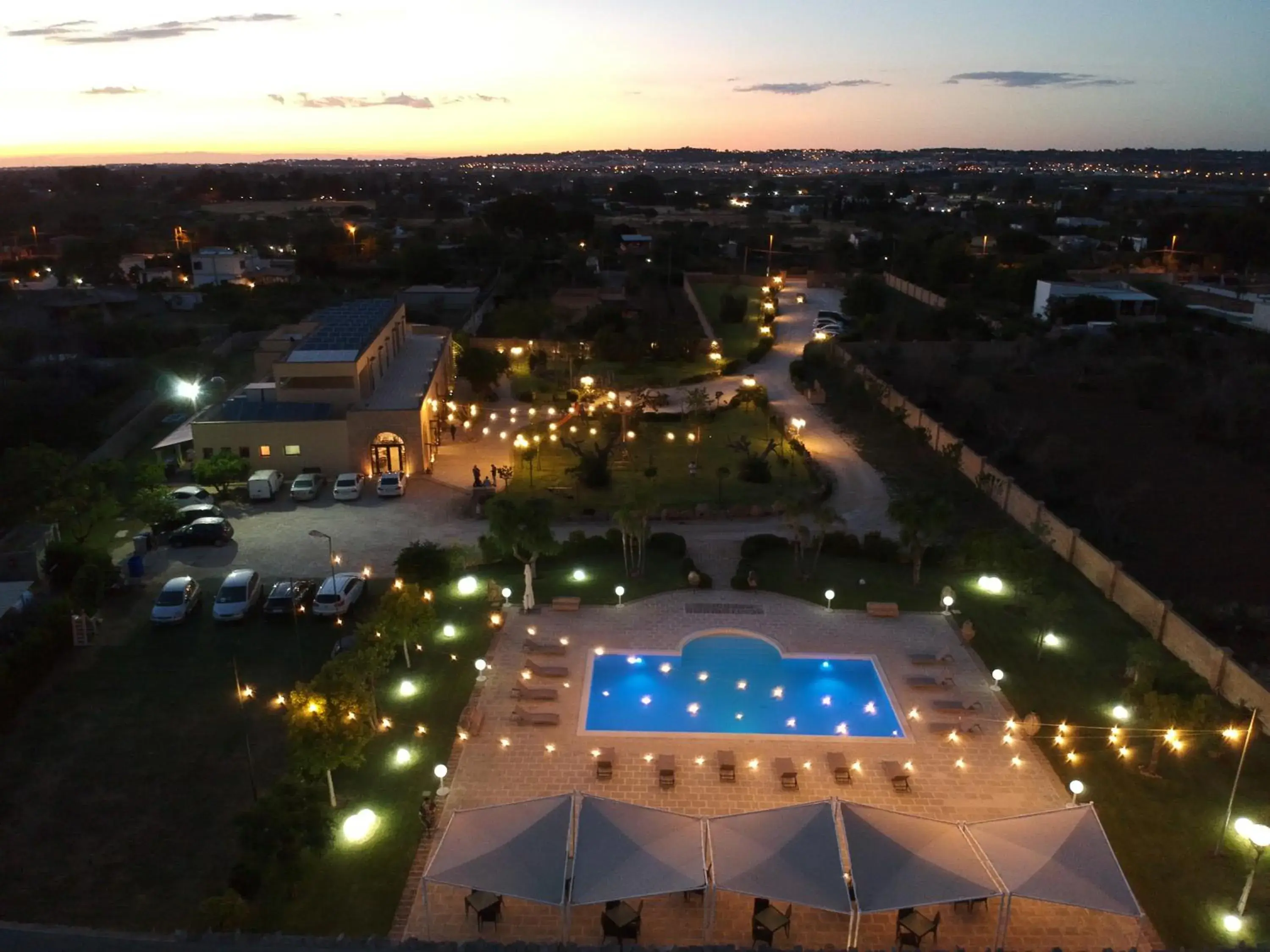 Bird's eye view in Agriturismo Paradiso Bird's eye view in Agriturismo Paradiso