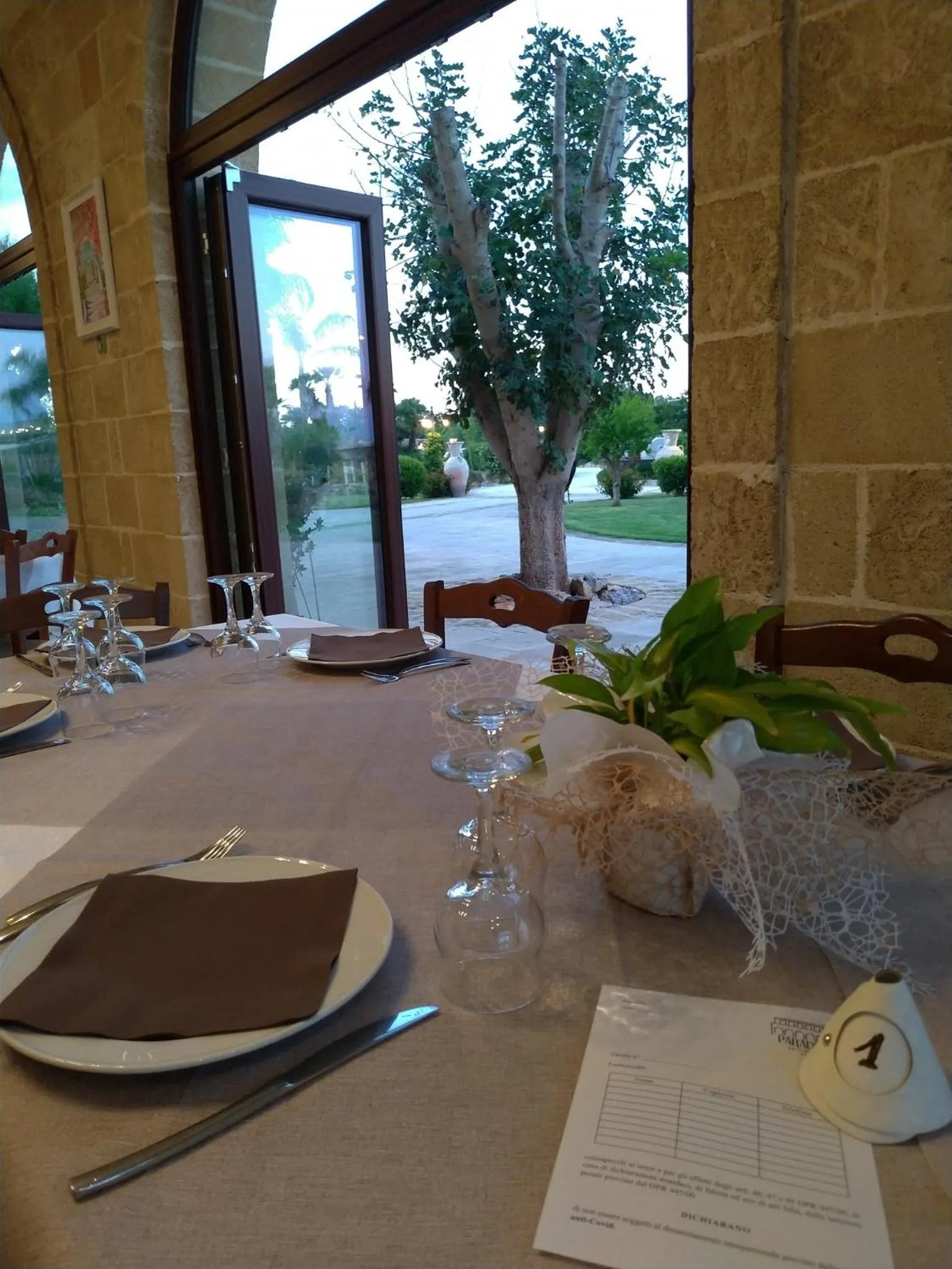 Restaurant/places to eat in Agriturismo Paradiso