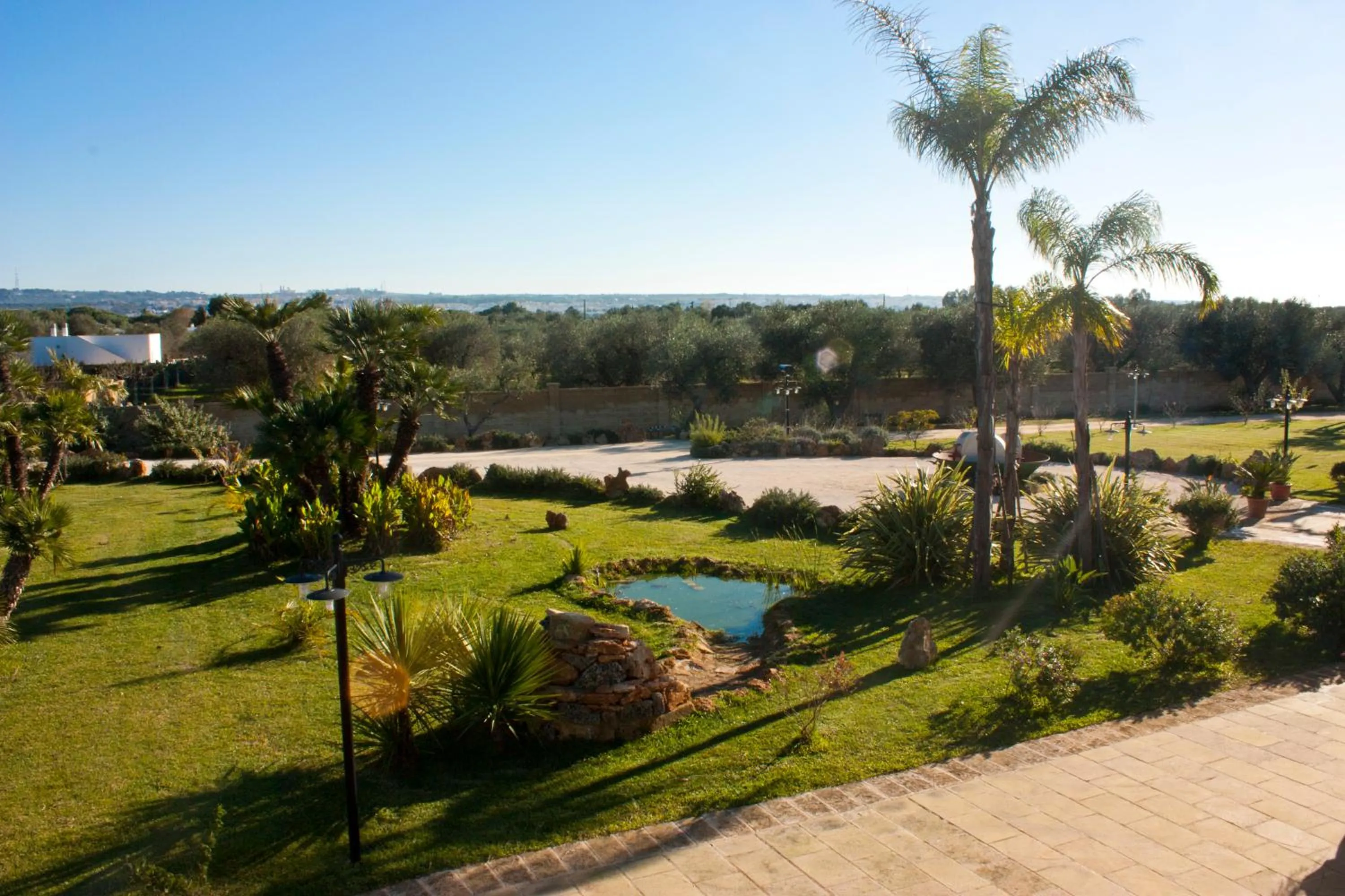 Garden view in Agriturismo Paradiso