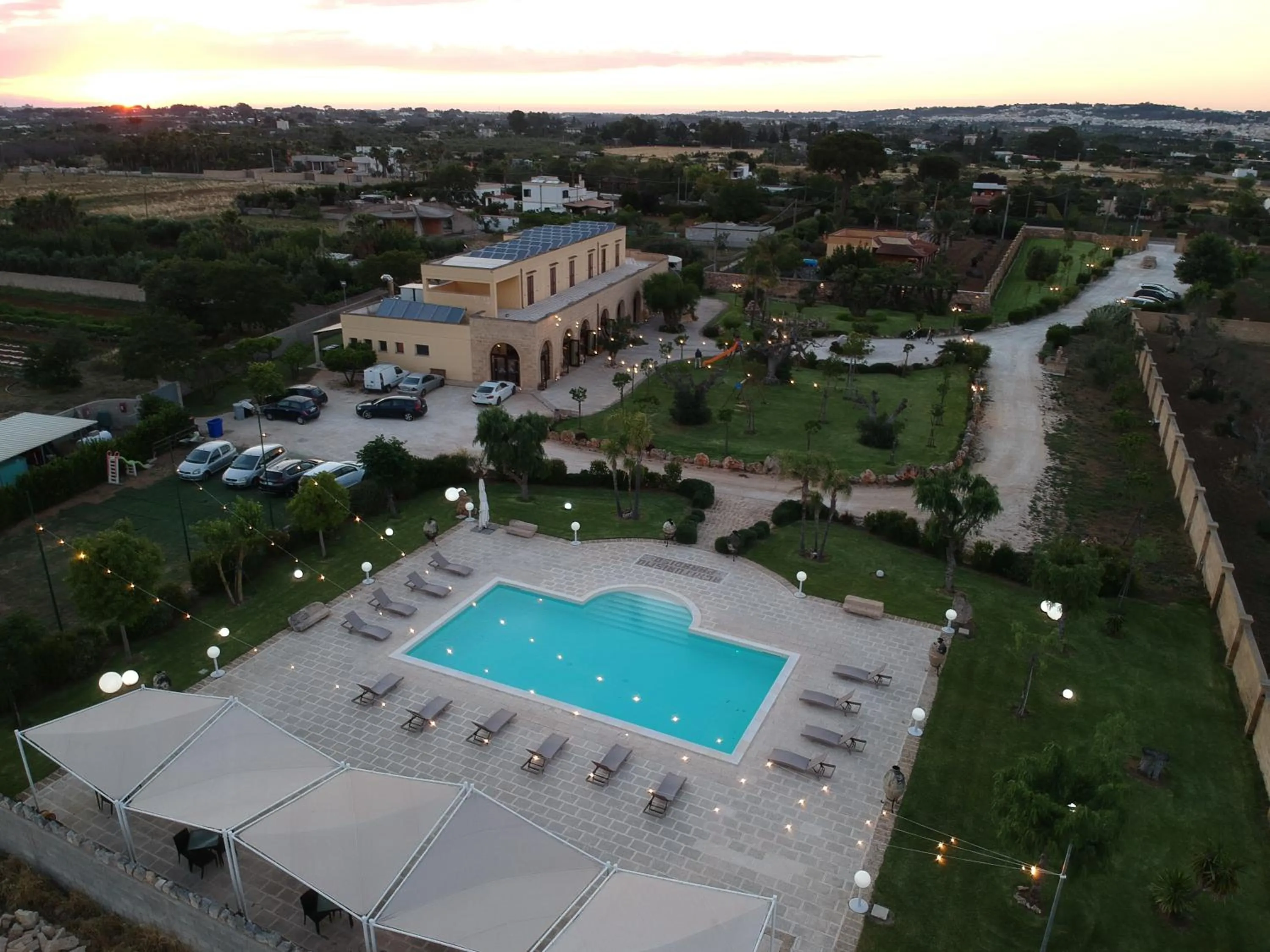 Bird's eye view in Agriturismo Paradiso