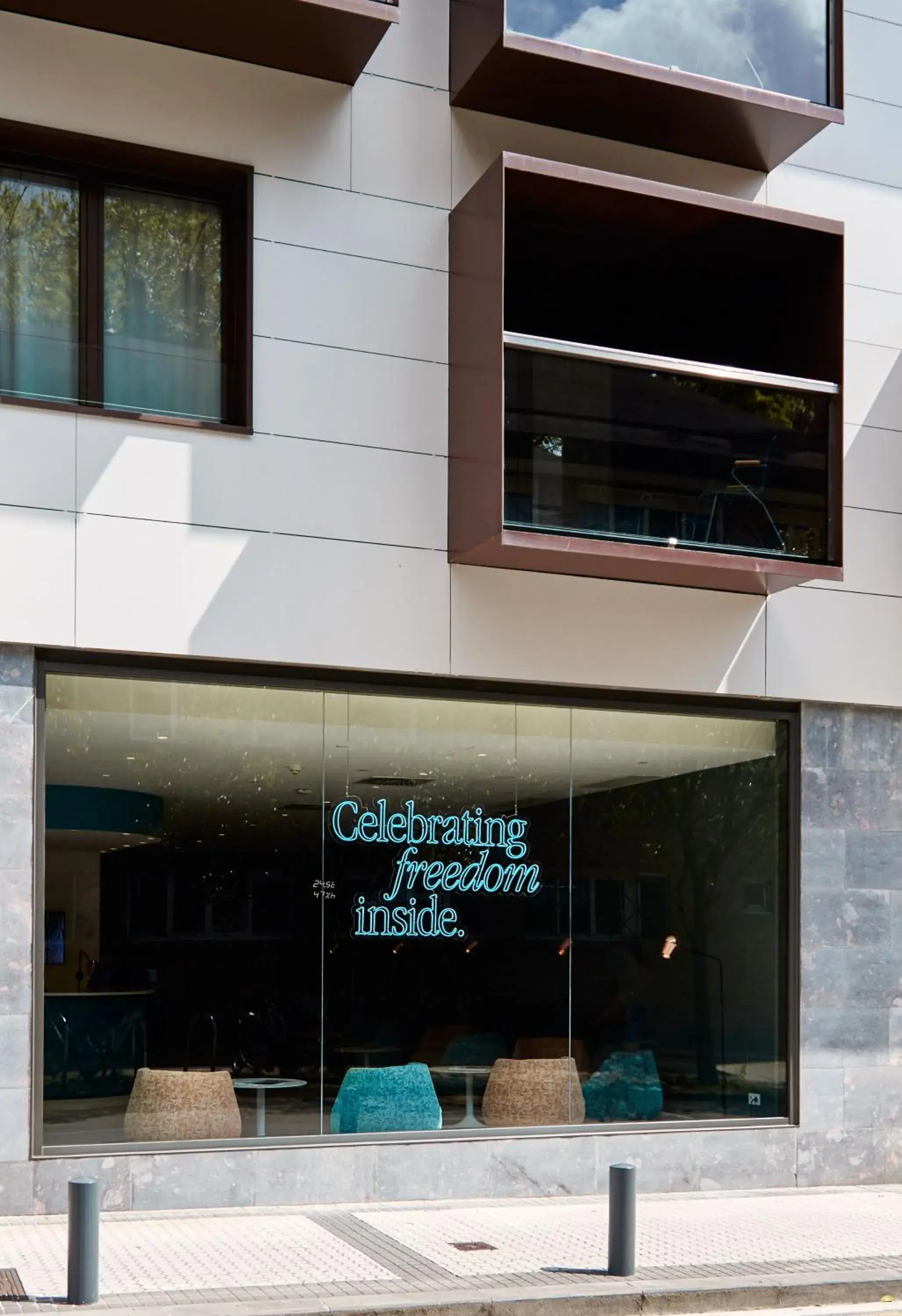 Facade/entrance in Axel Hotel San Sebastián - Adults Only Facade/entrance in Axel Hotel San Sebastián - Adults Only