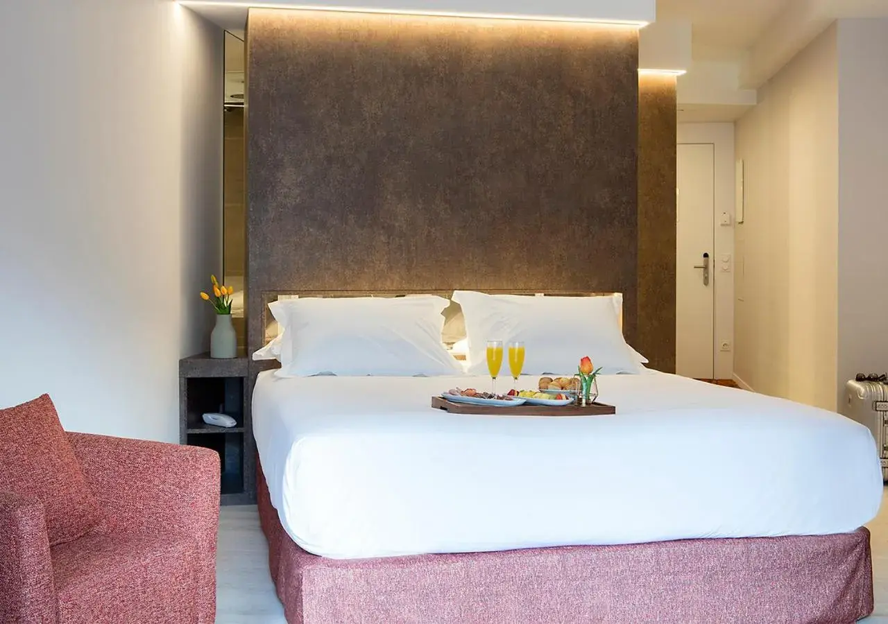 Bed in Axel Hotel San Sebastián - Adults Only Bed in Axel Hotel San Sebastián - Adults Only