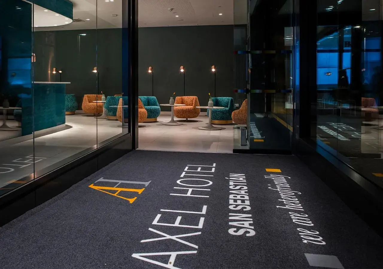 Facade/entrance in Axel Hotel San Sebastián - Adults Only Facade/entrance in Axel Hotel San Sebastián - Adults Only