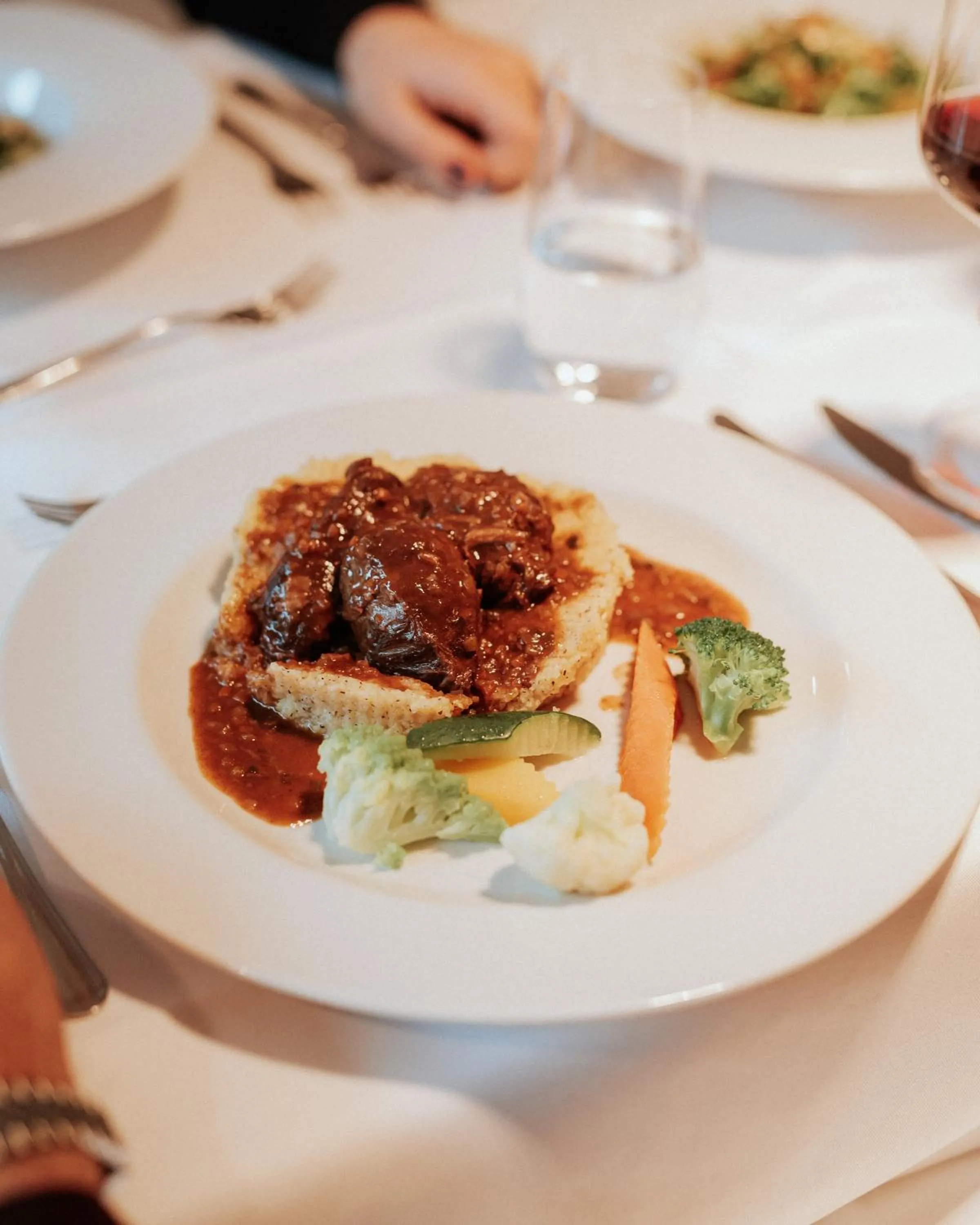 Food close-up in Campra Alpine Lodge & Spa