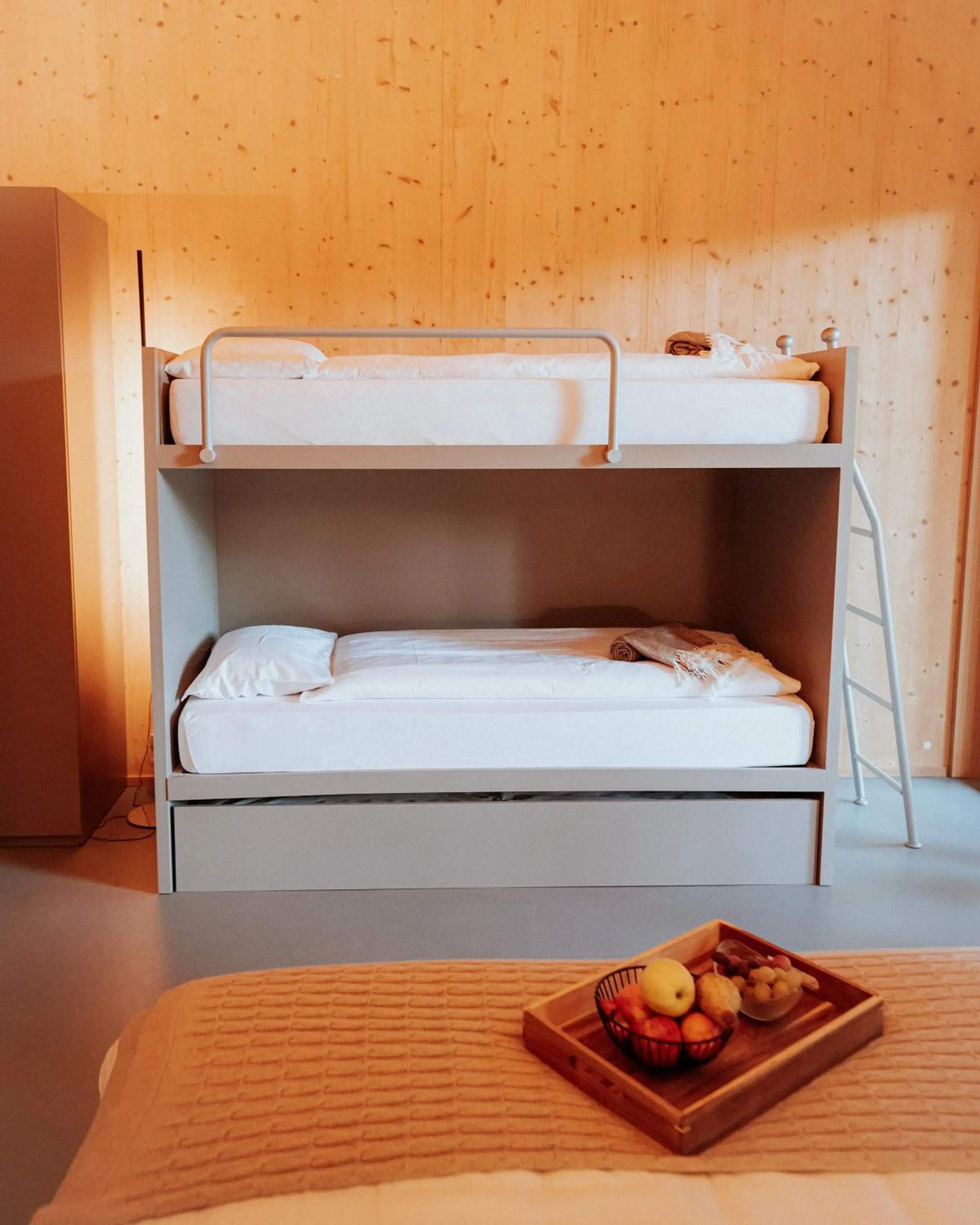 Bathroom, Bed in Campra Alpine Lodge & Spa