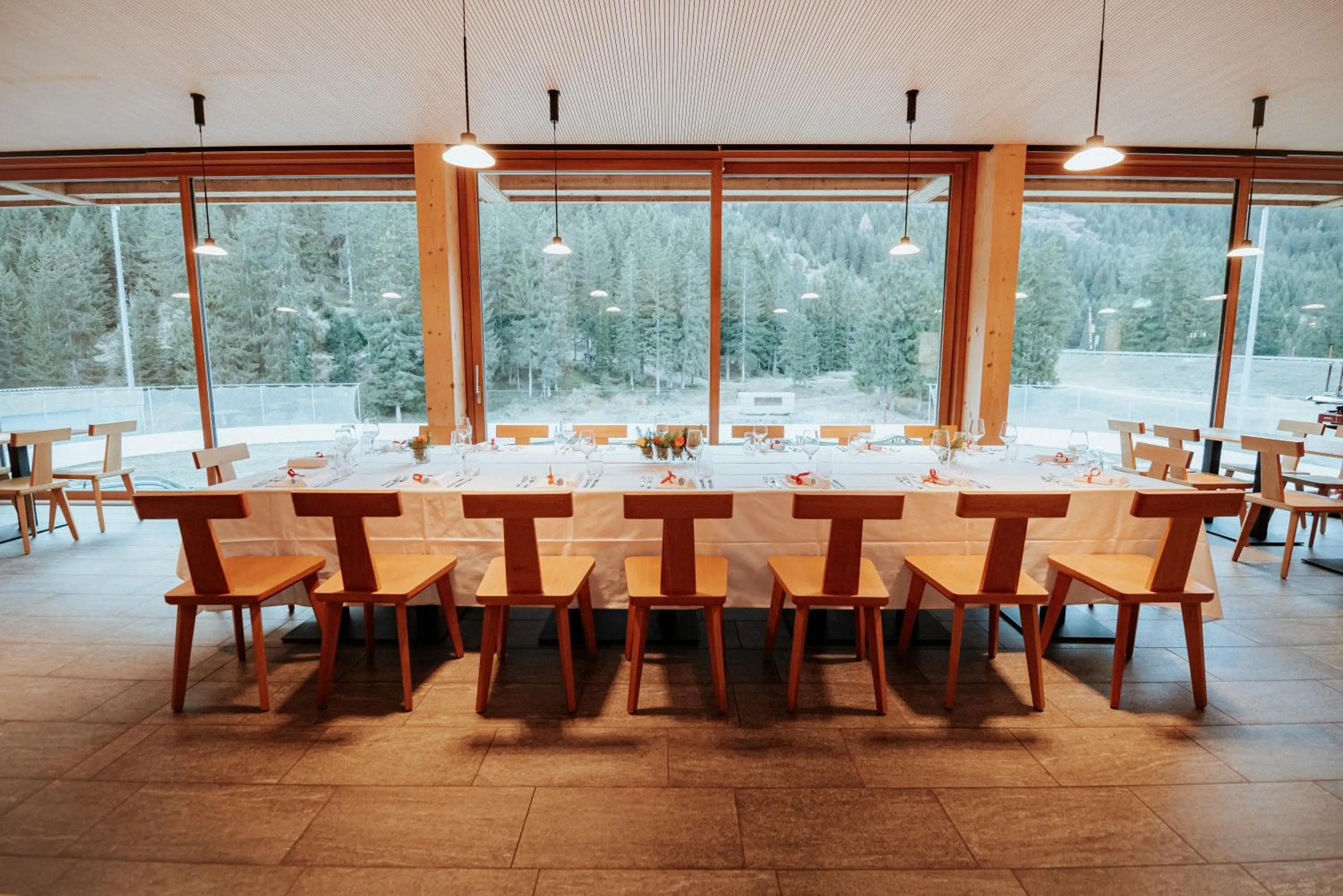 Dining area in Campra Alpine Lodge & Spa