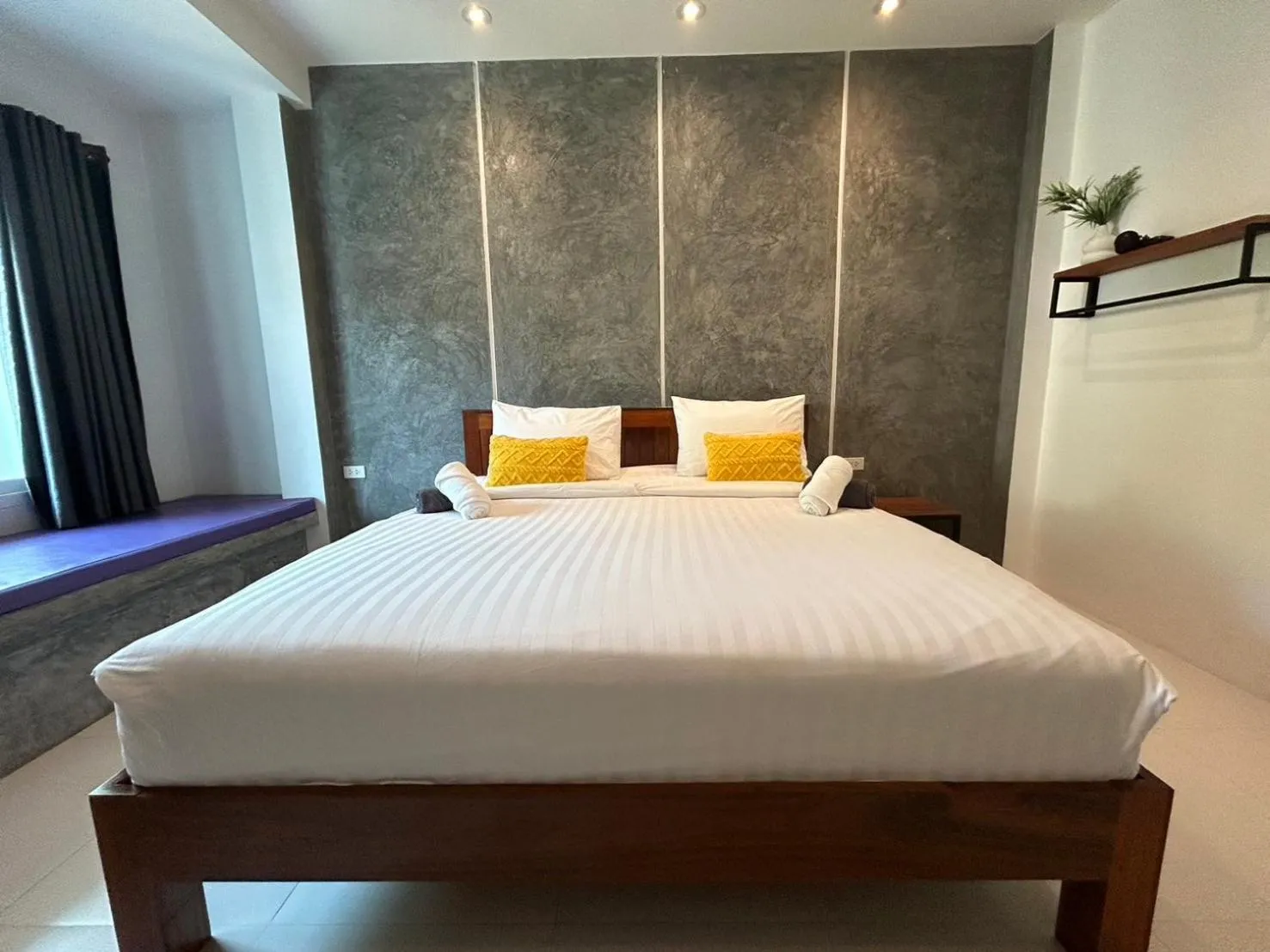 Bedroom, Bed in Phangan Hometown Resort - Adults Only