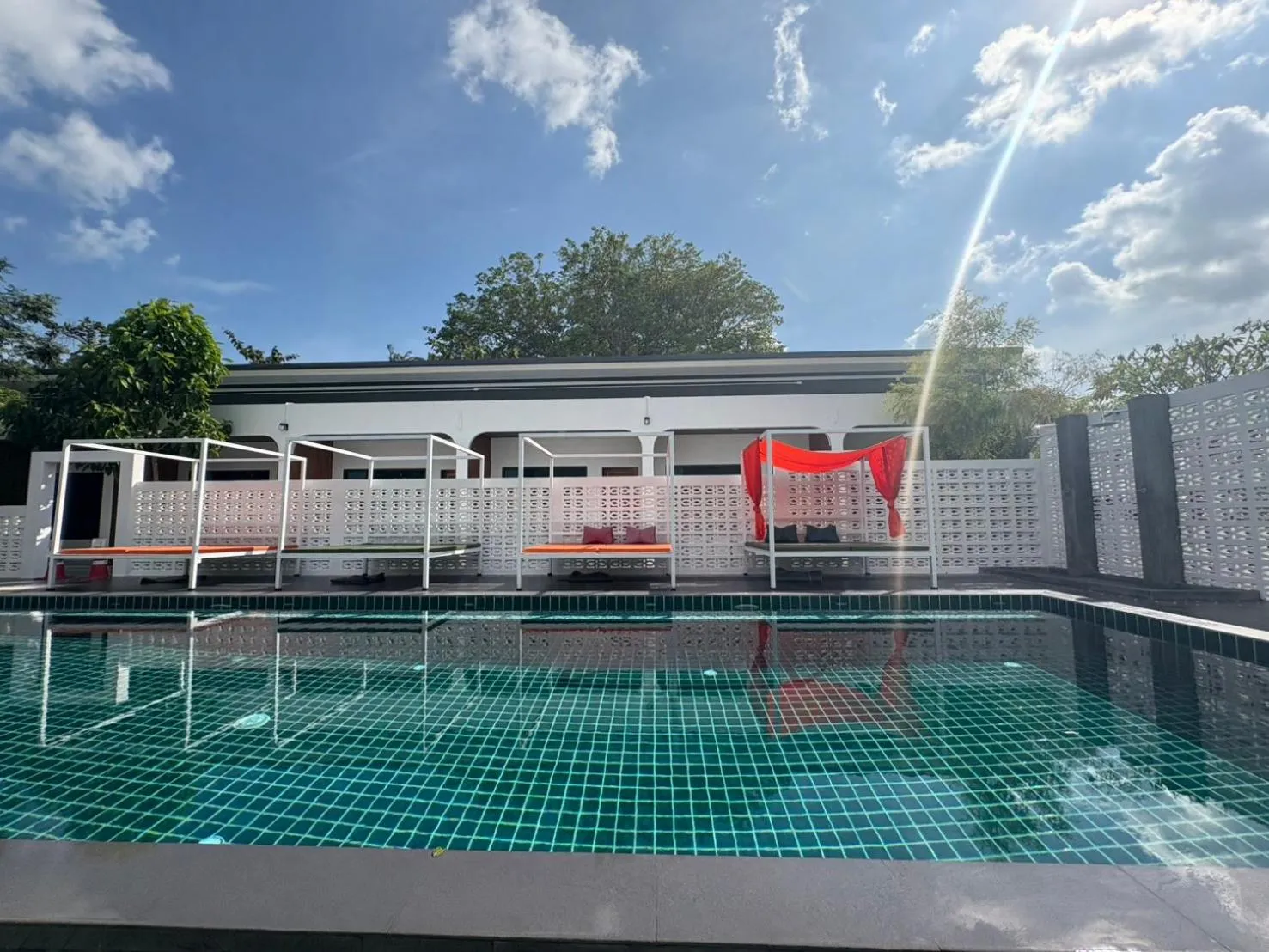 Swimming pool in Phangan Hometown Resort - Adults Only