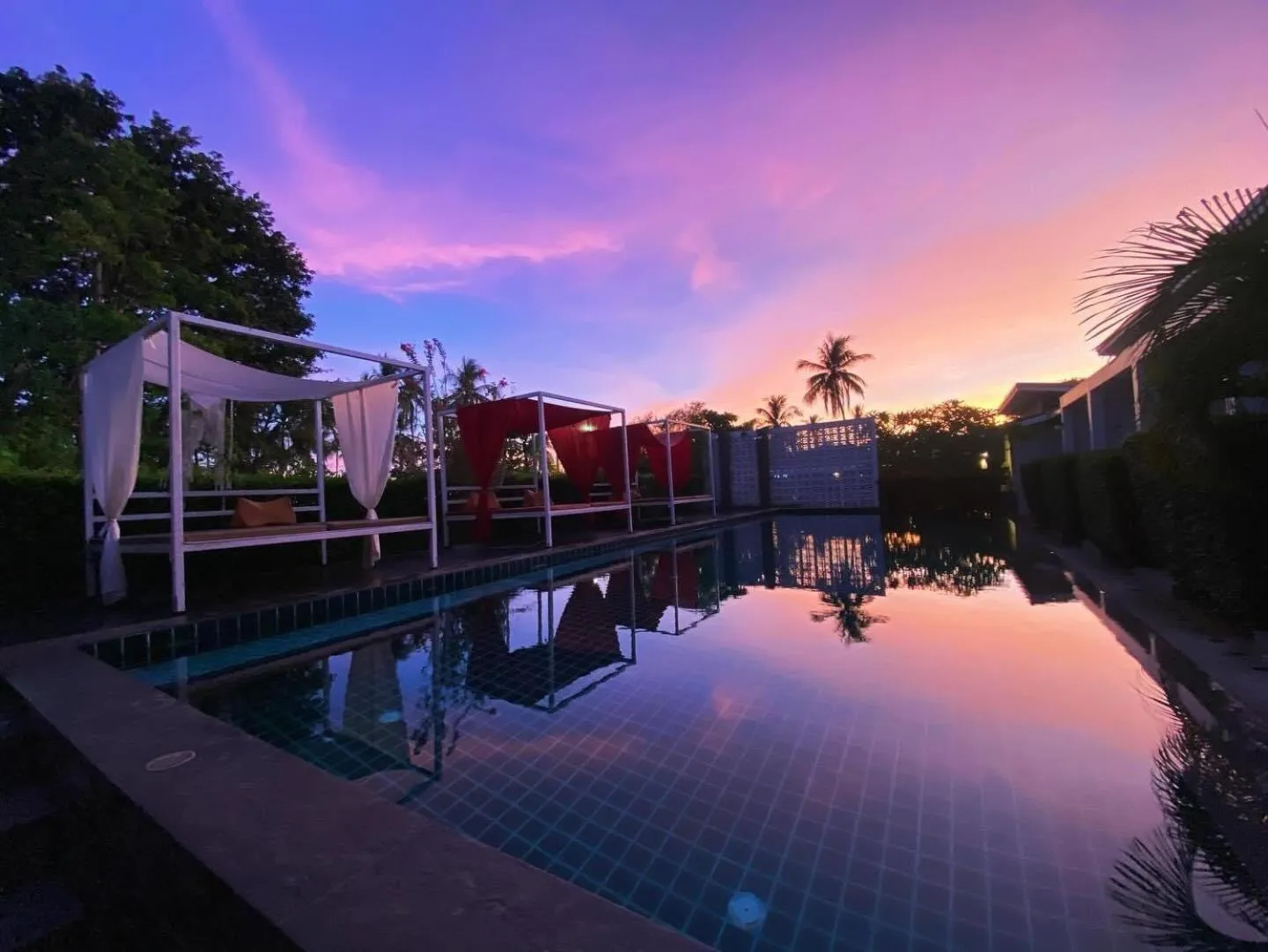 Swimming pool in Phangan Hometown Resort - Adults Only
