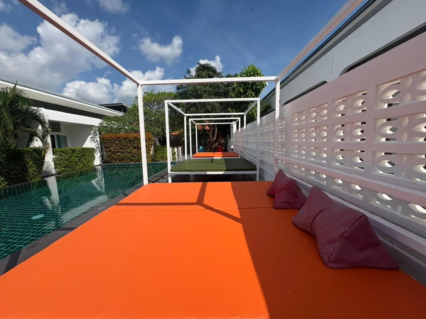 Swimming pool in Phangan Hometown Resort - Adults Only