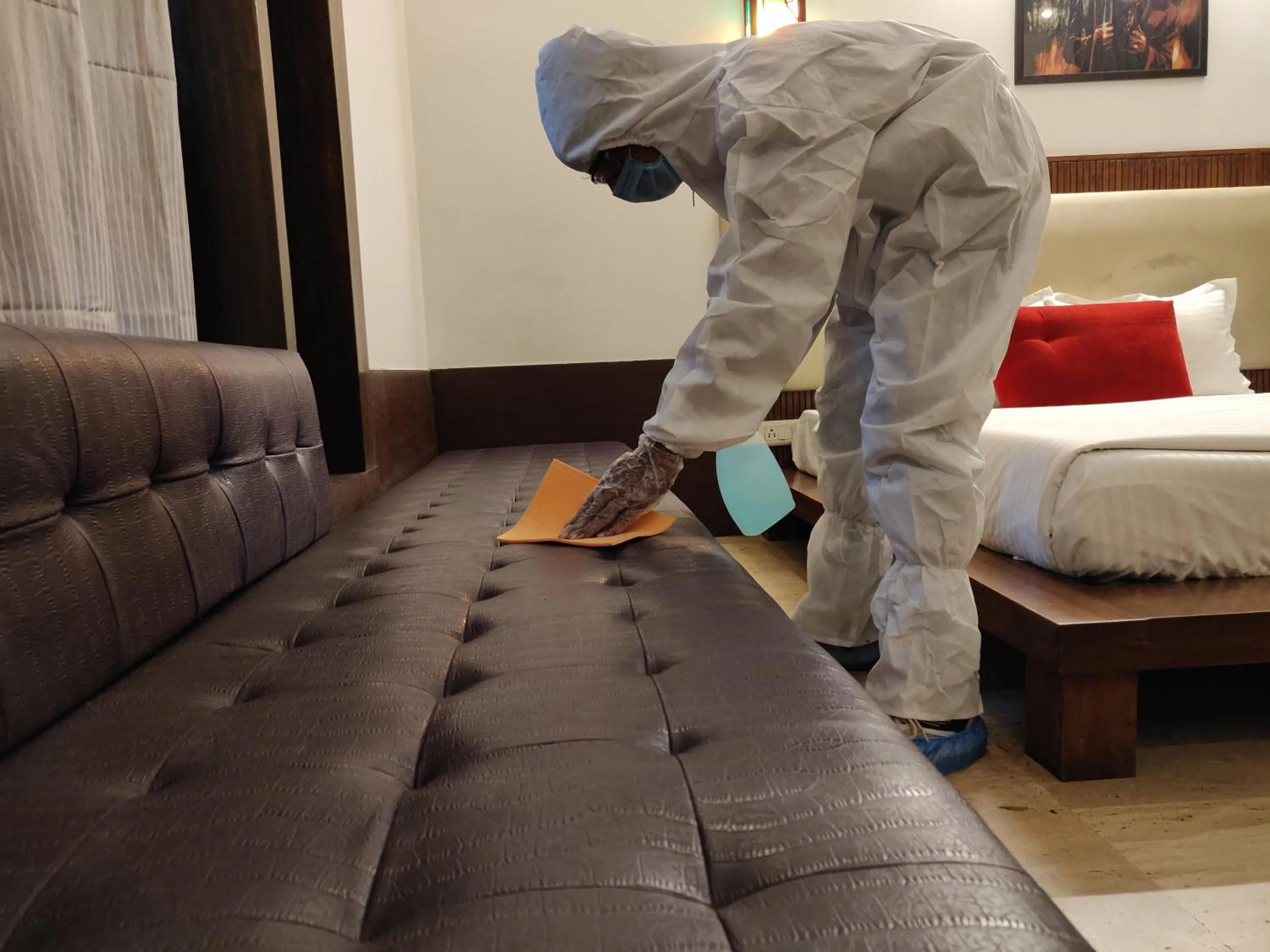 Bedroom in Aakritii Hotels