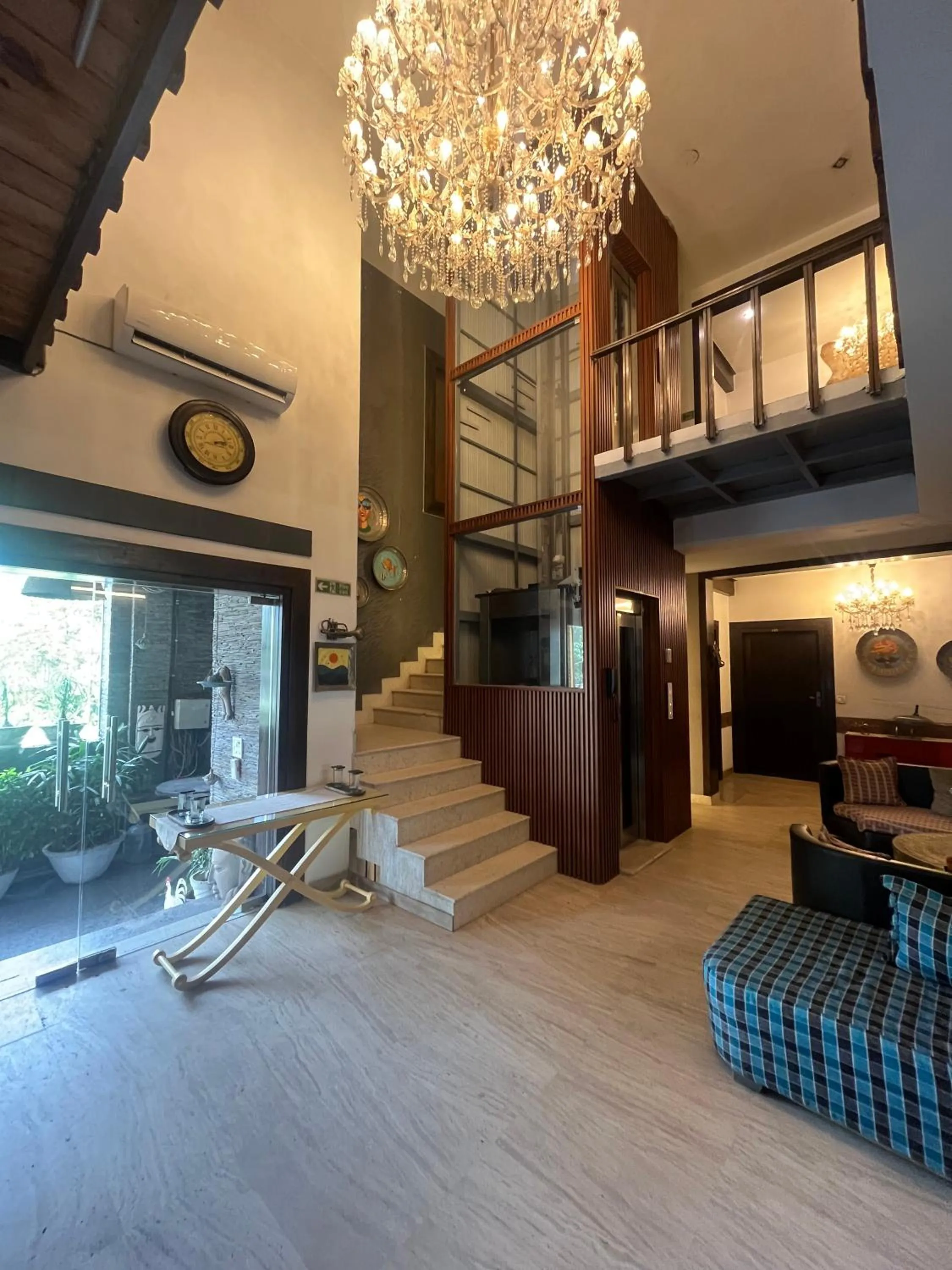 Lobby or reception in Aakritii Hotels