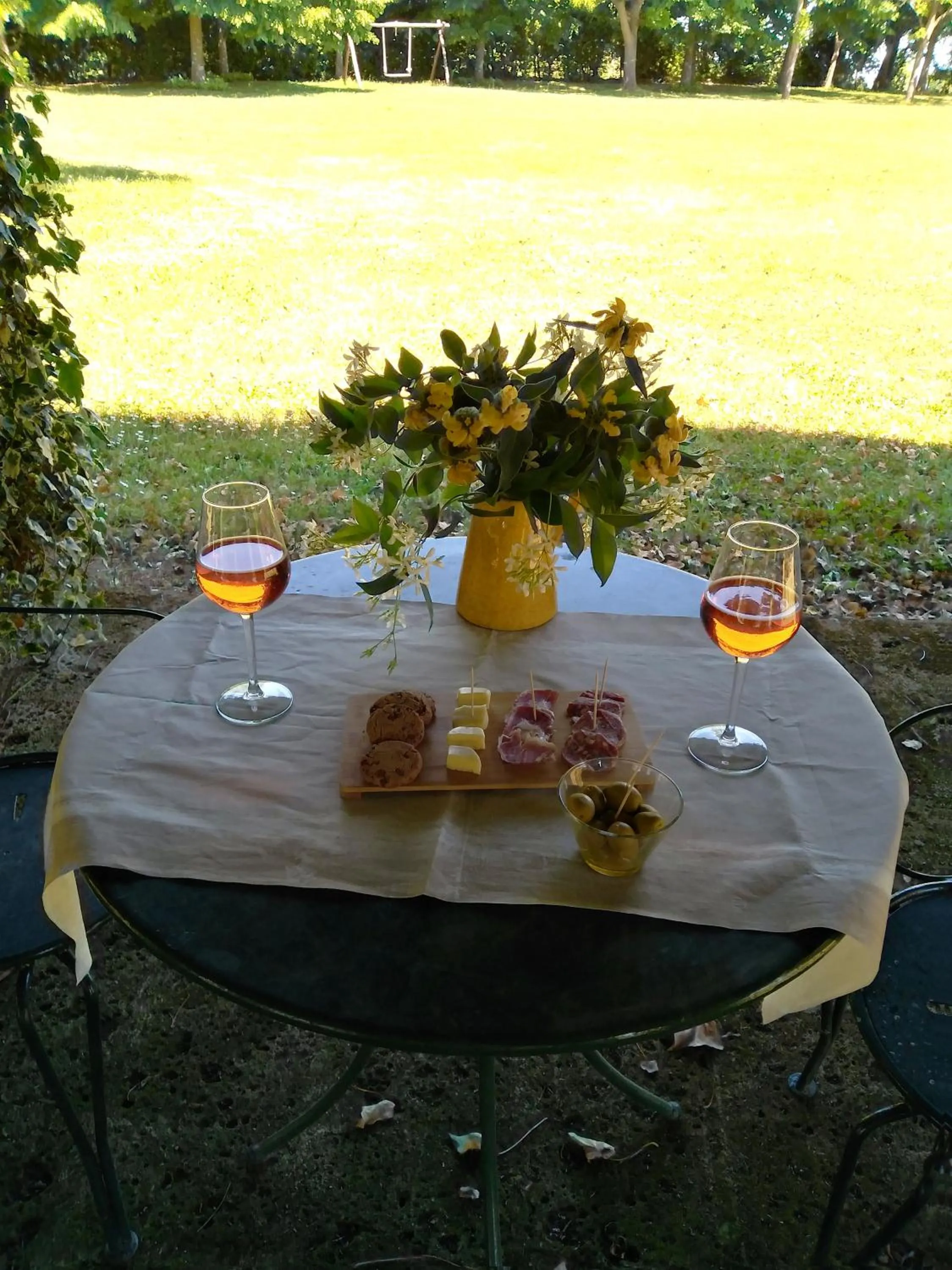 Garden in Locanda Rosati