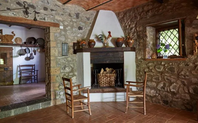 Lounge or bar in Locanda Rosati