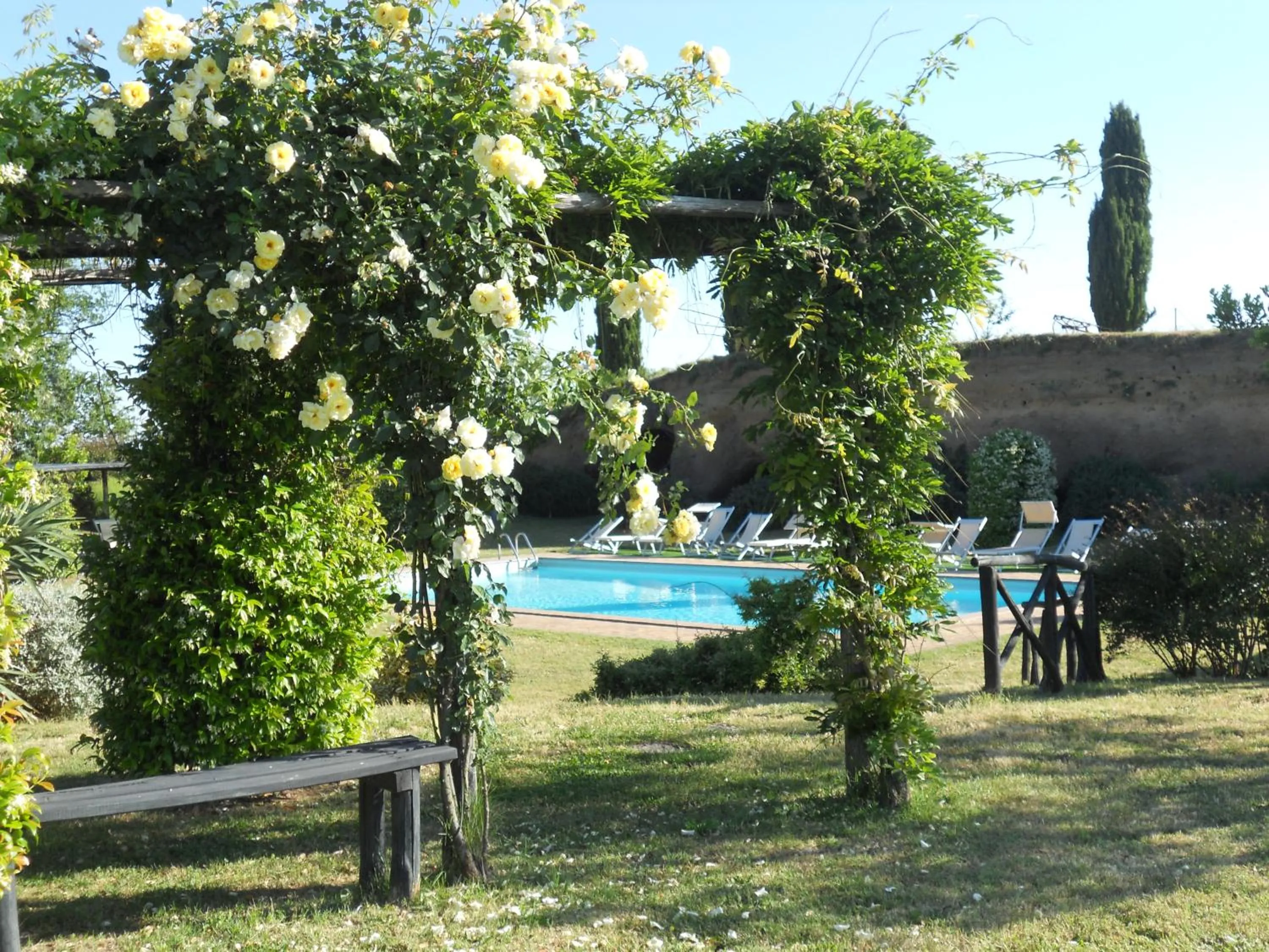 Garden in Locanda Rosati