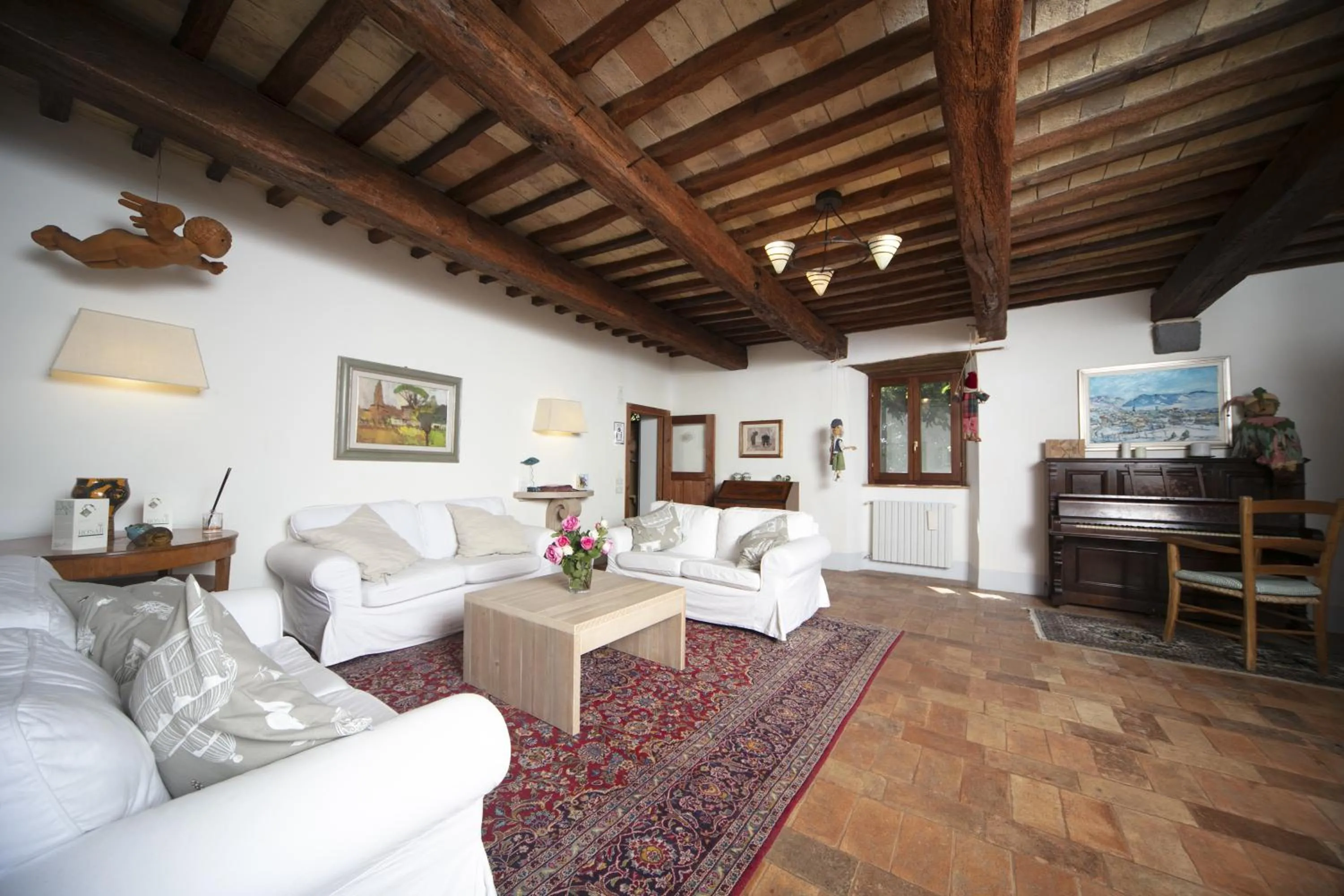 Living room in Locanda Rosati