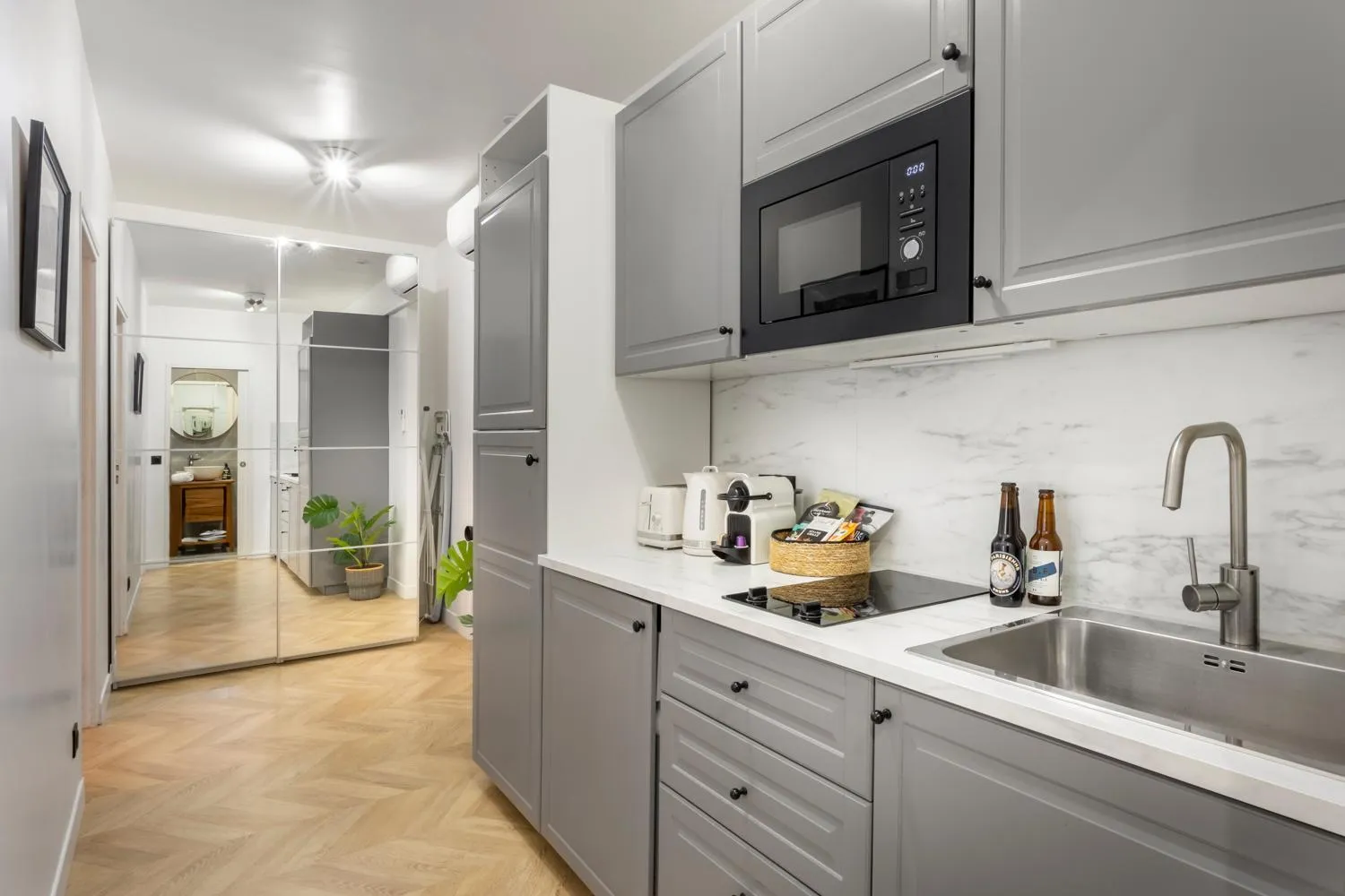 Kitchen or kitchenette in Best Stay Jeuneurs