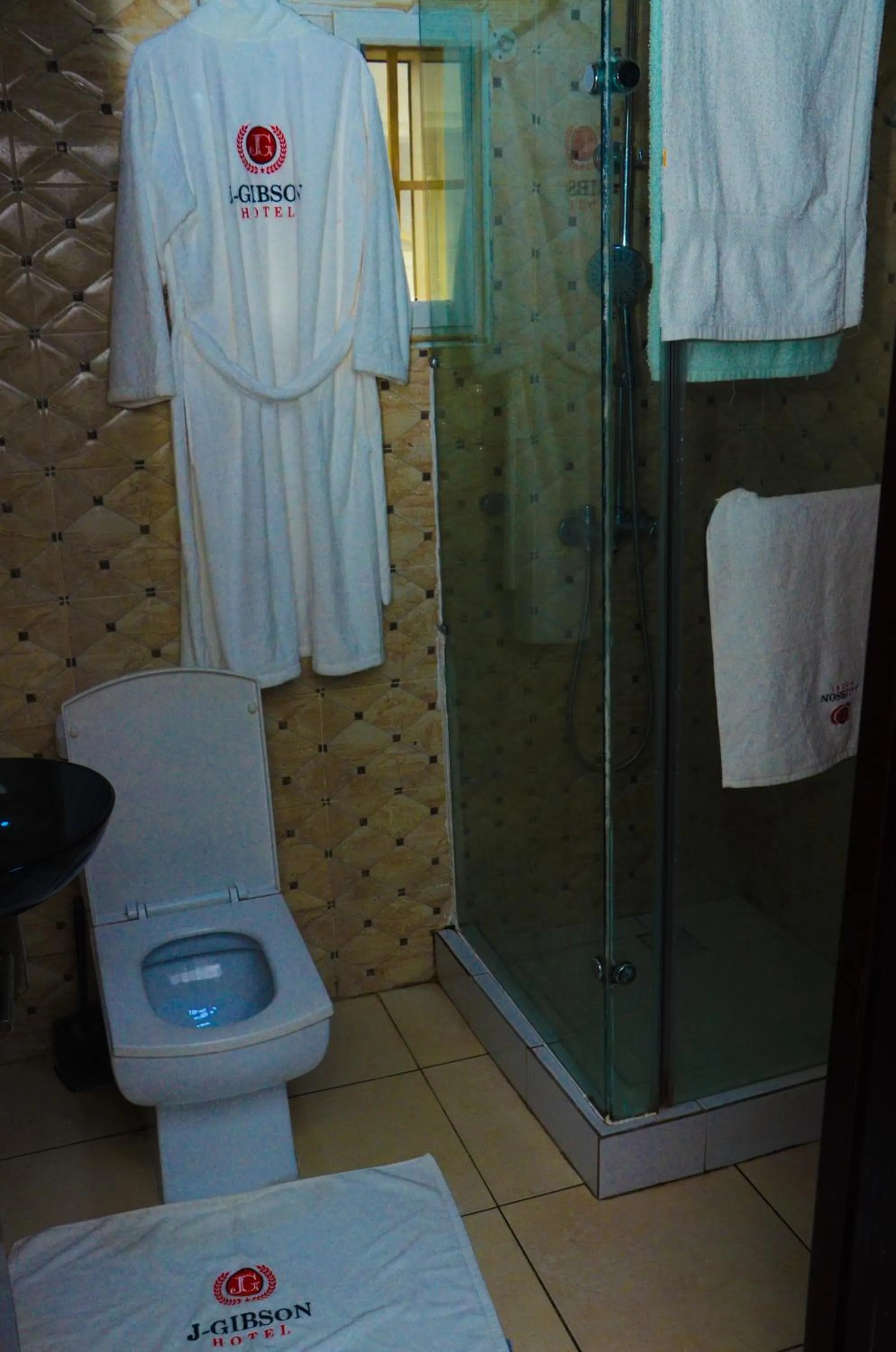 Bathroom in J Gibson Hotel