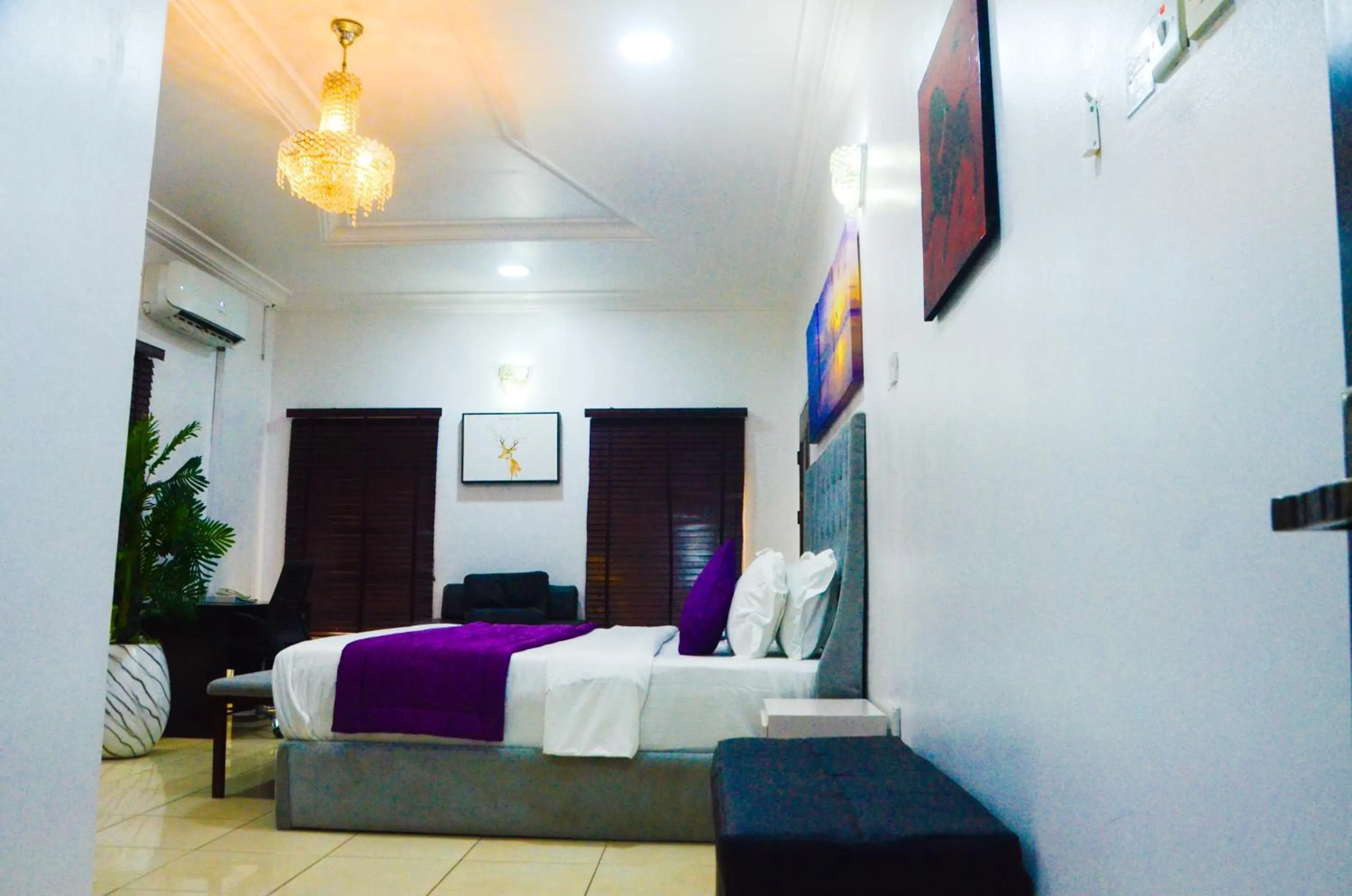 Photo of the whole room, Bed in J Gibson Hotel