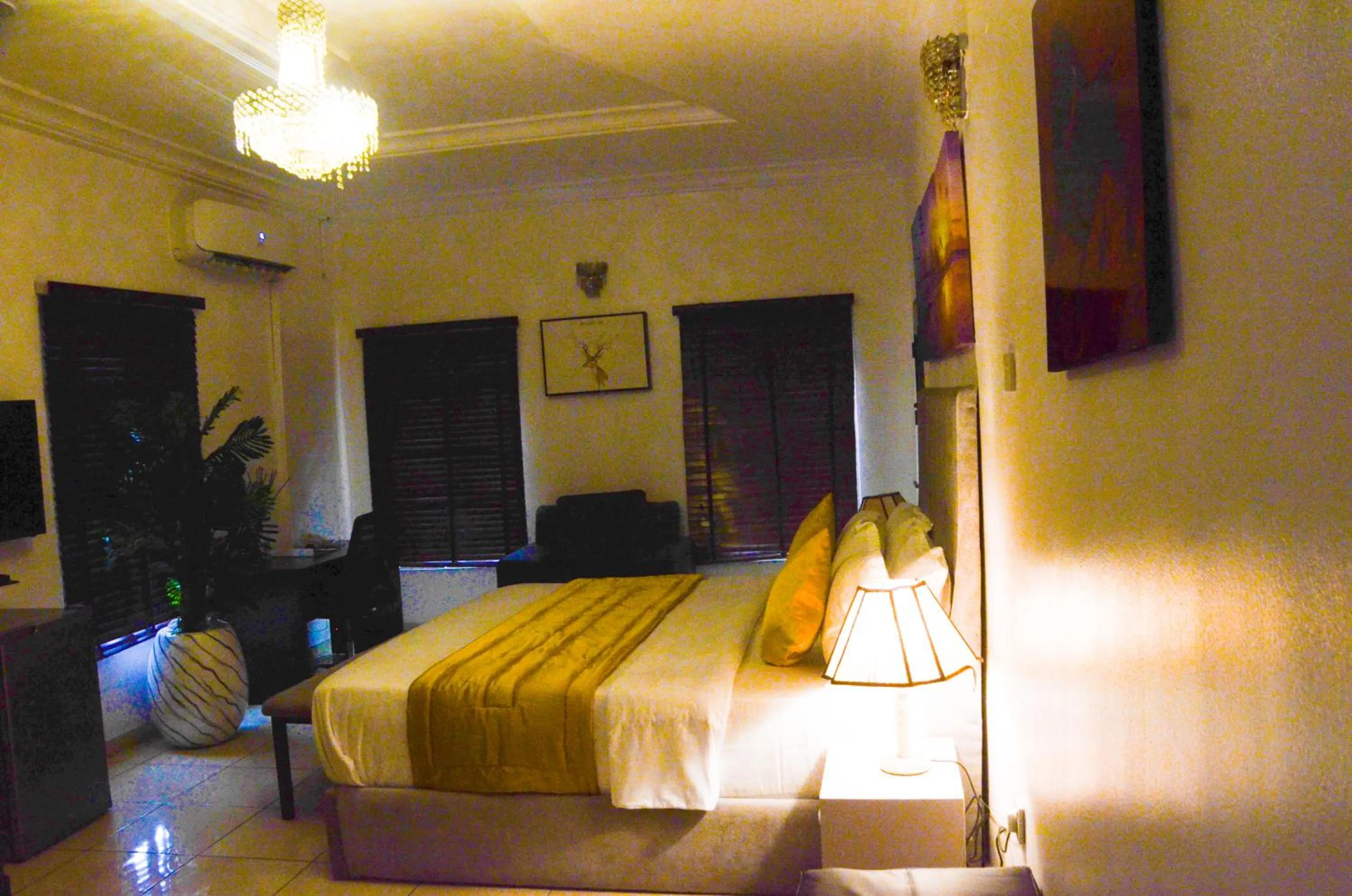 Photo of the whole room, Bed in J Gibson Hotel