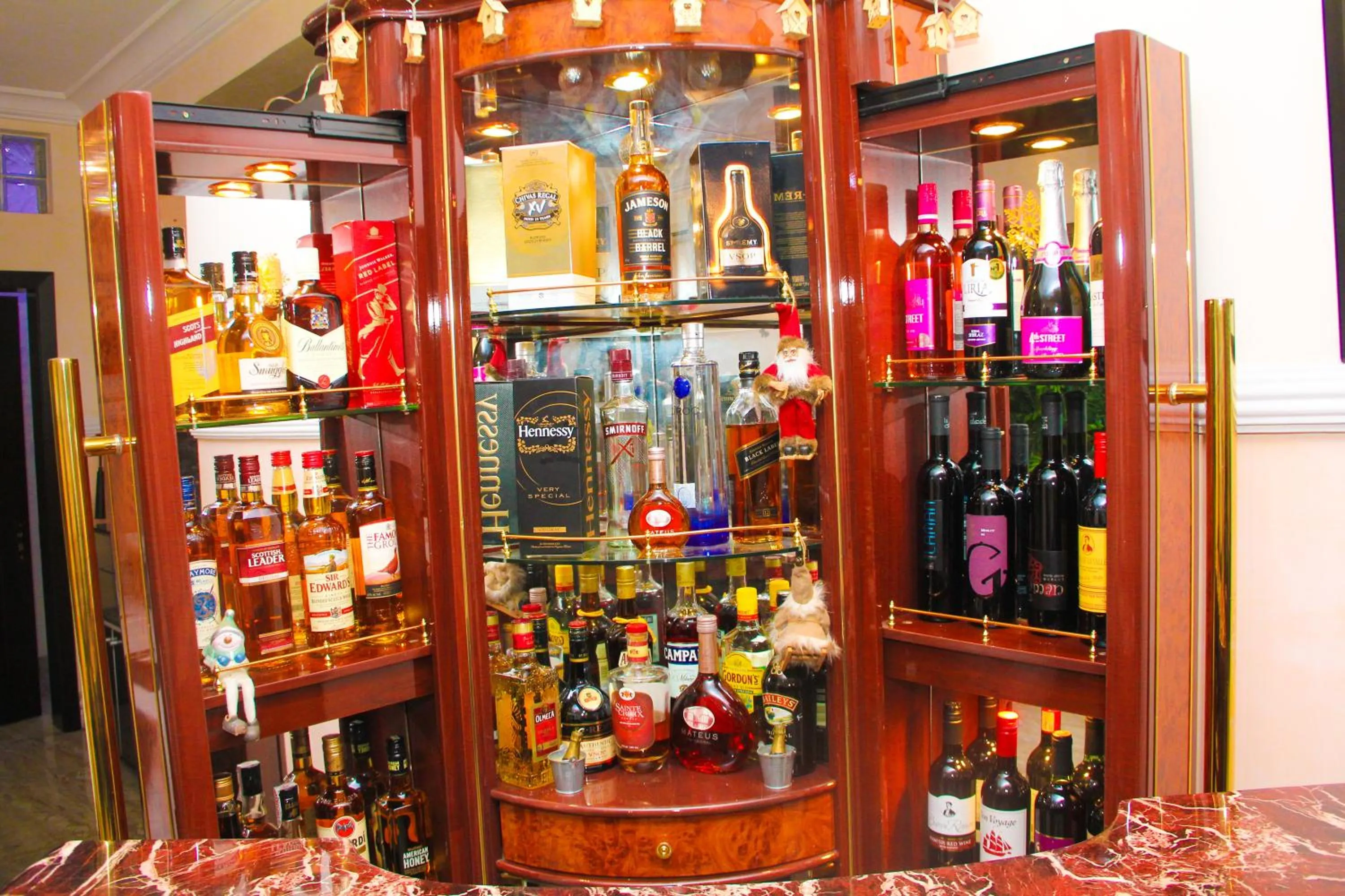 Drinks in J Gibson Hotel